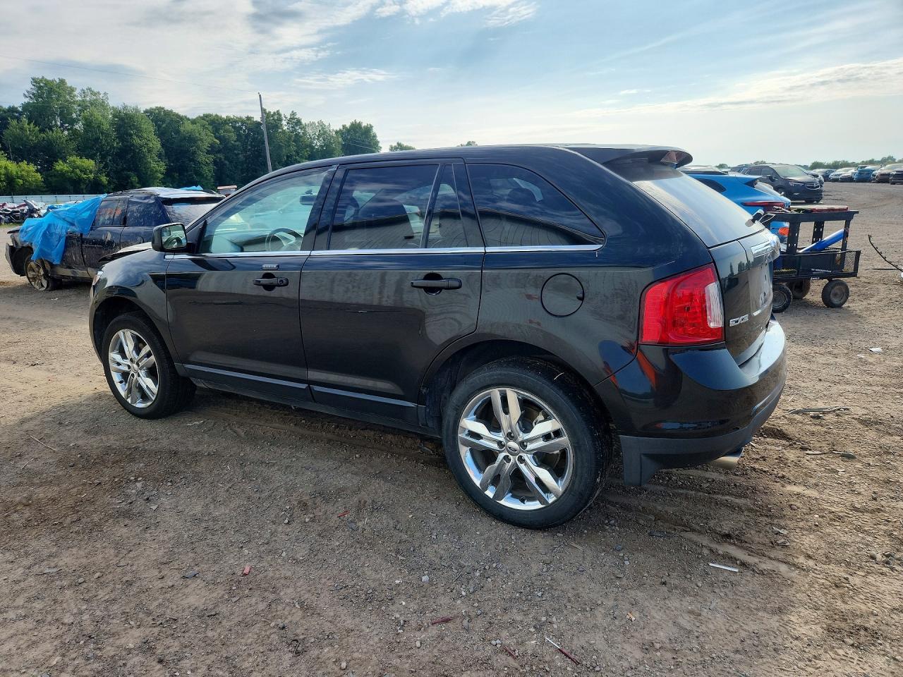 2011 Ford Edge Limited Black vin: 2FMDK3KC3BBA49680