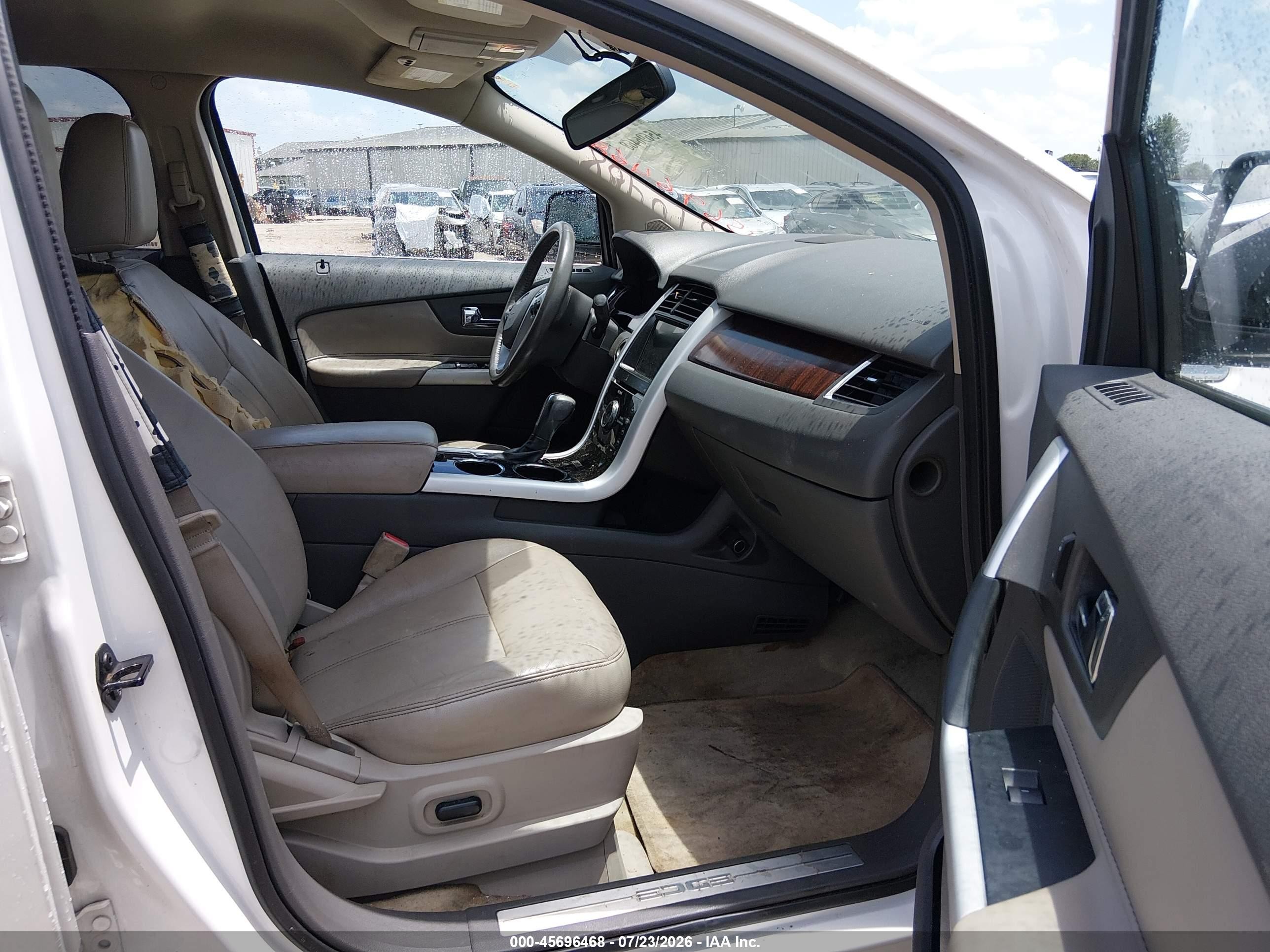 2011 Ford Edge Limited White vin: 2FMDK3KC3BBA63448