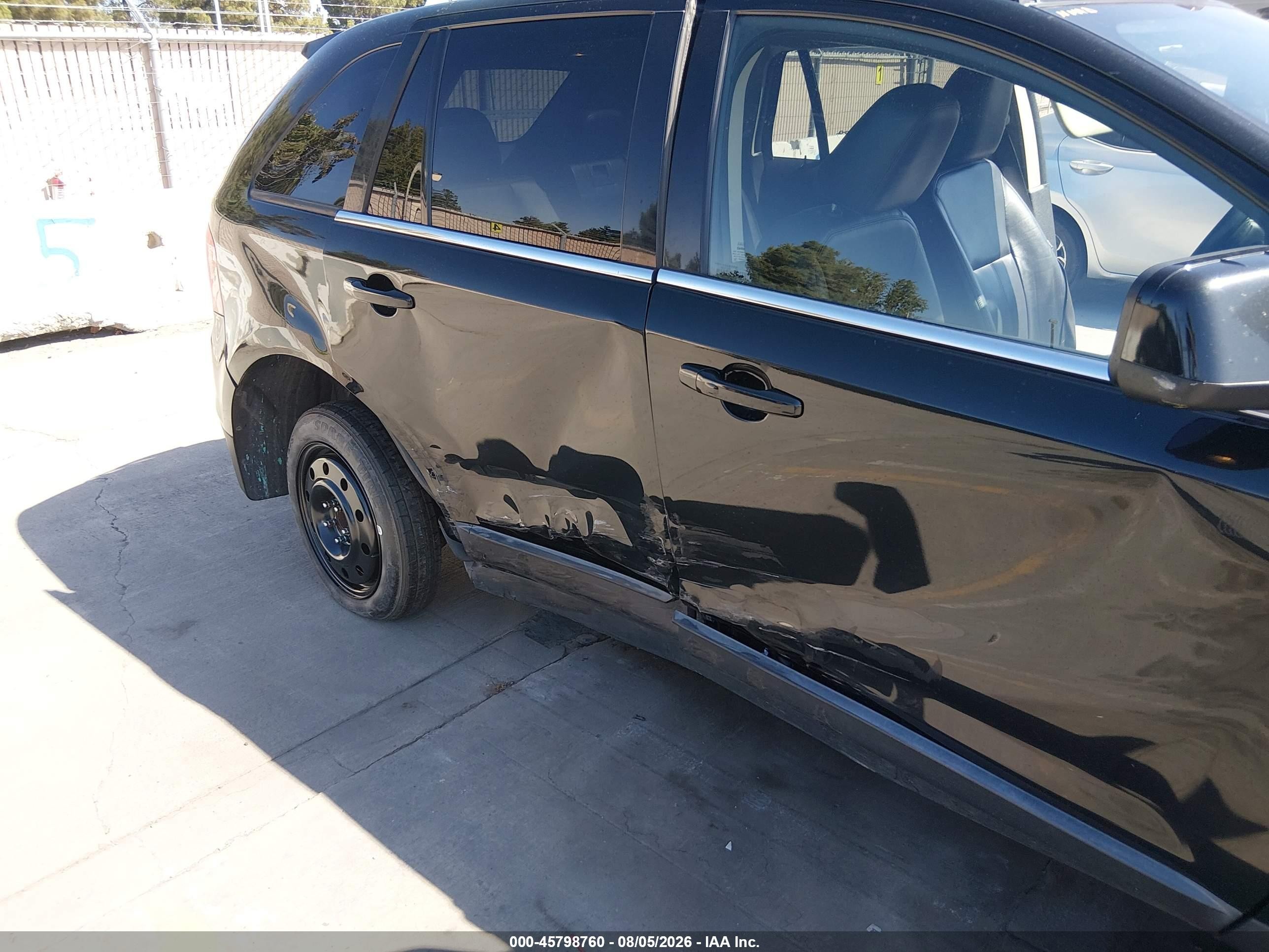 2011 Ford Edge Limited Black vin: 2FMDK3KC3BBA64115