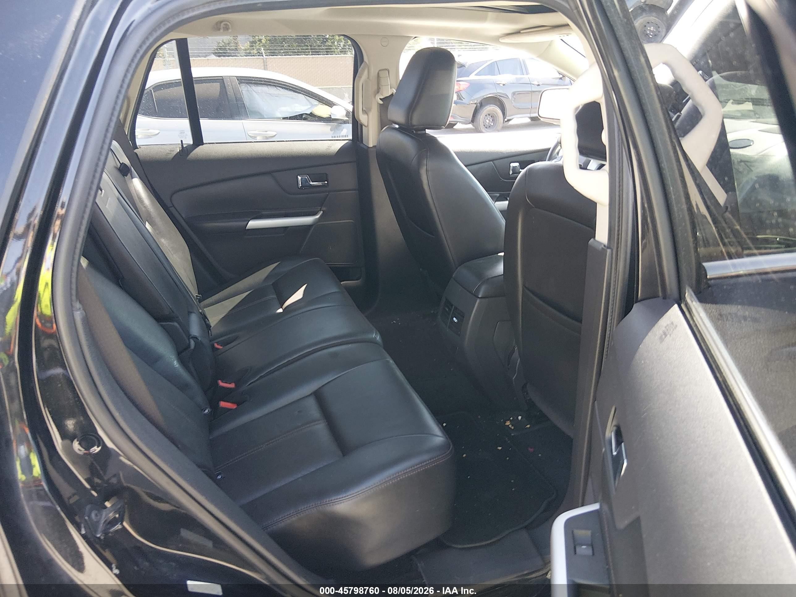 2011 Ford Edge Limited Black vin: 2FMDK3KC3BBA64115