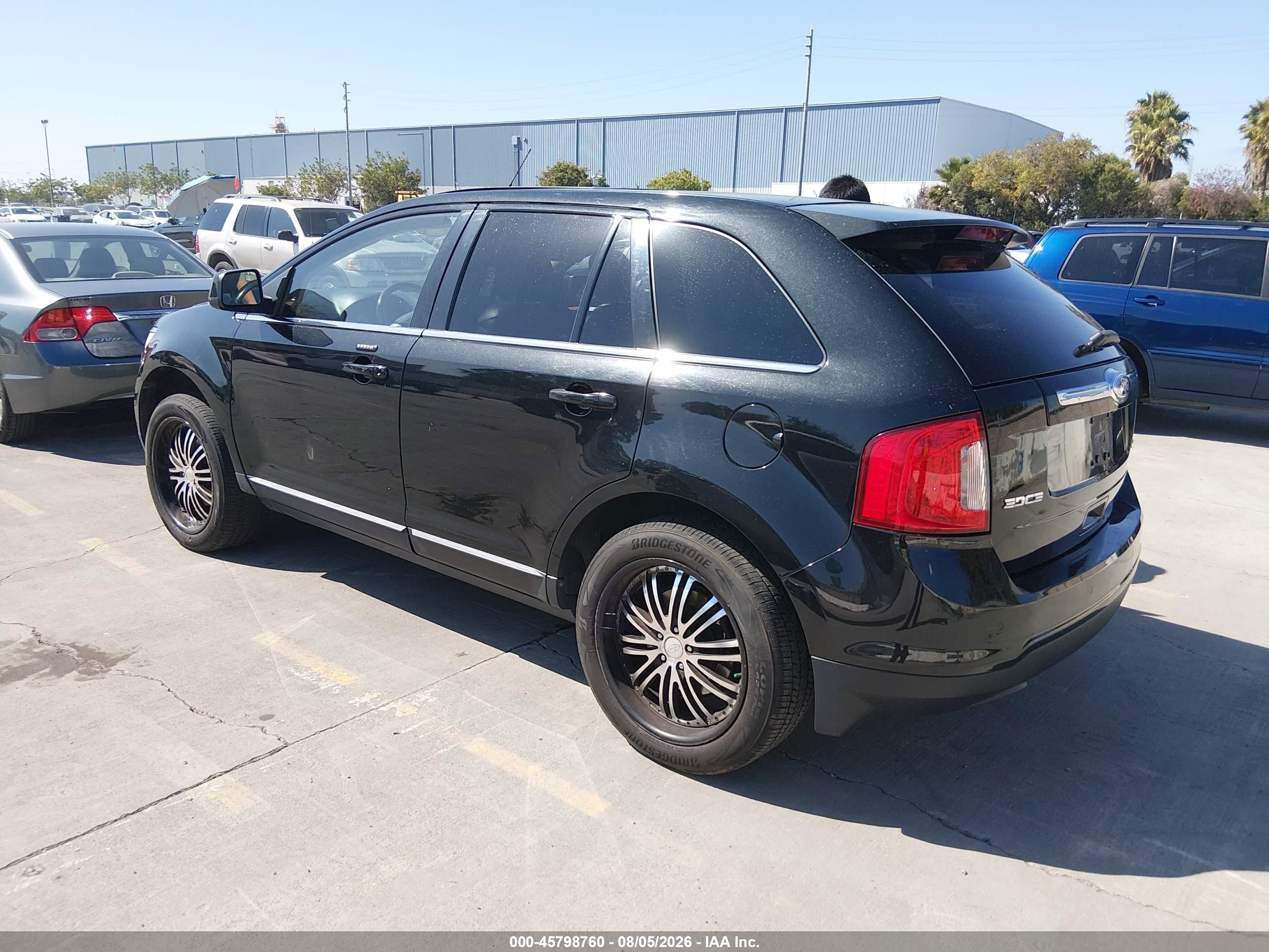 2011 Ford Edge Limited Black vin: 2FMDK3KC3BBA64115