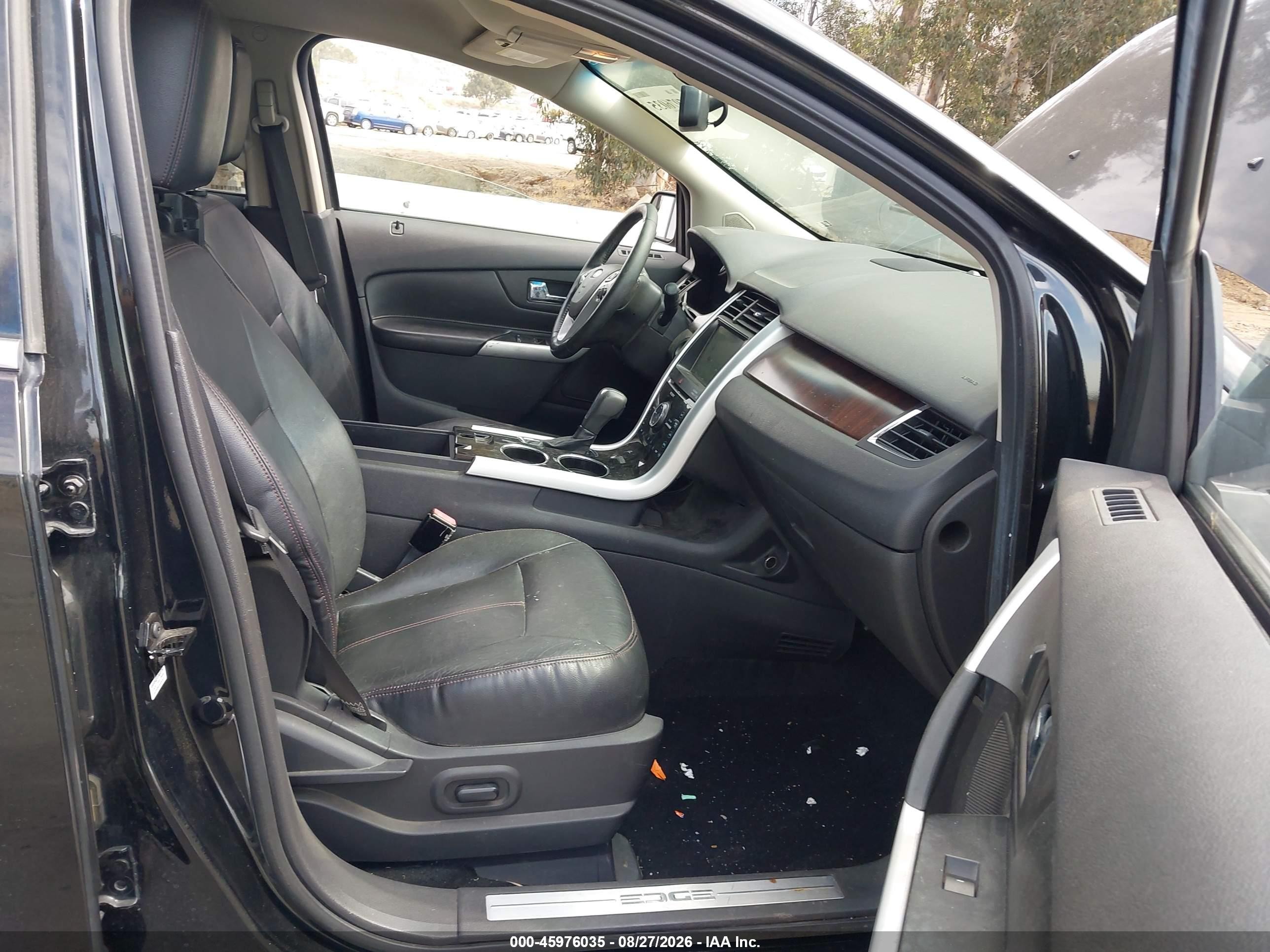 2011 Ford Edge Limited Black vin: 2FMDK3KC3BBA97647