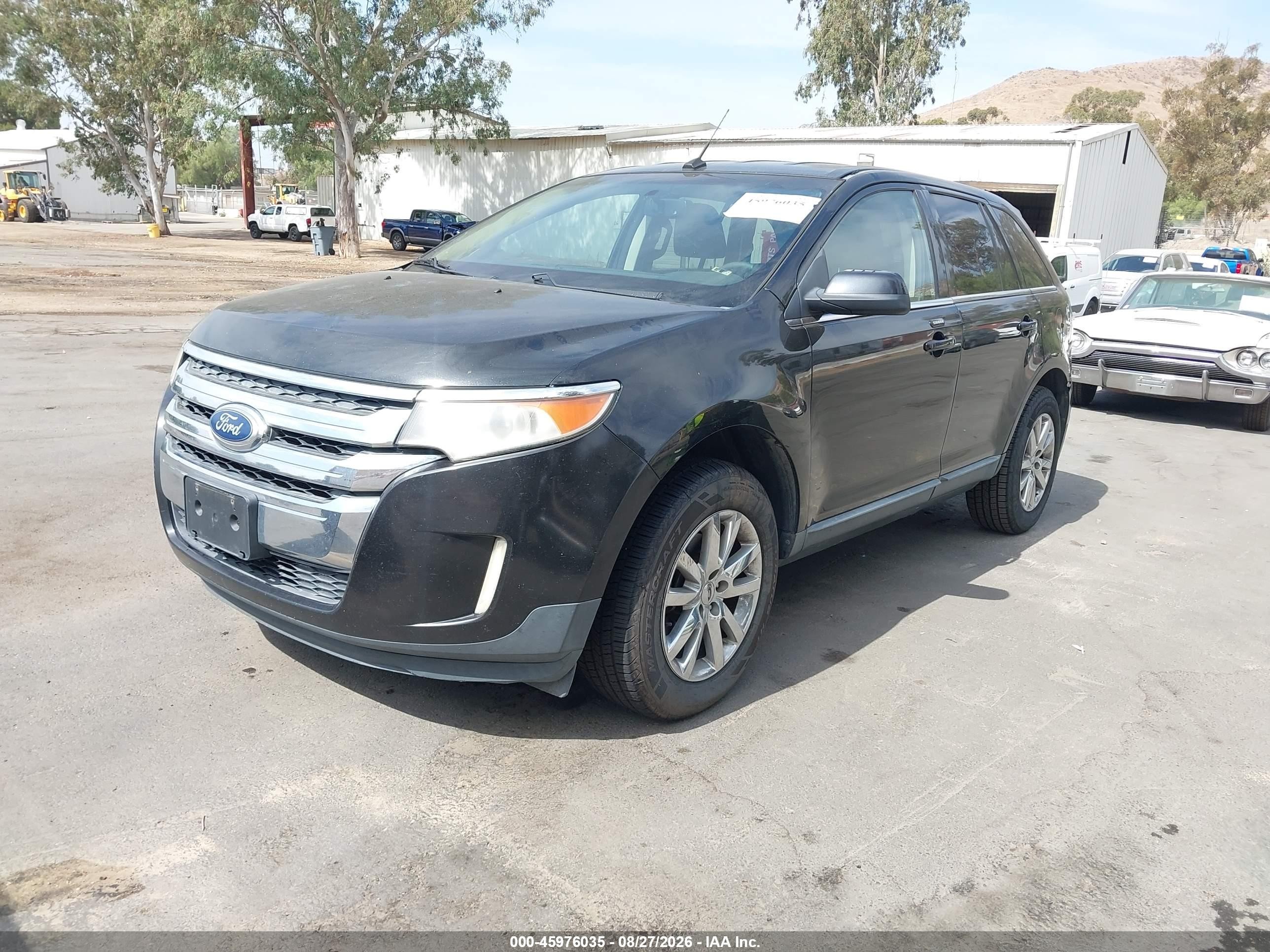 2011 Ford Edge Limited Black vin: 2FMDK3KC3BBA97647