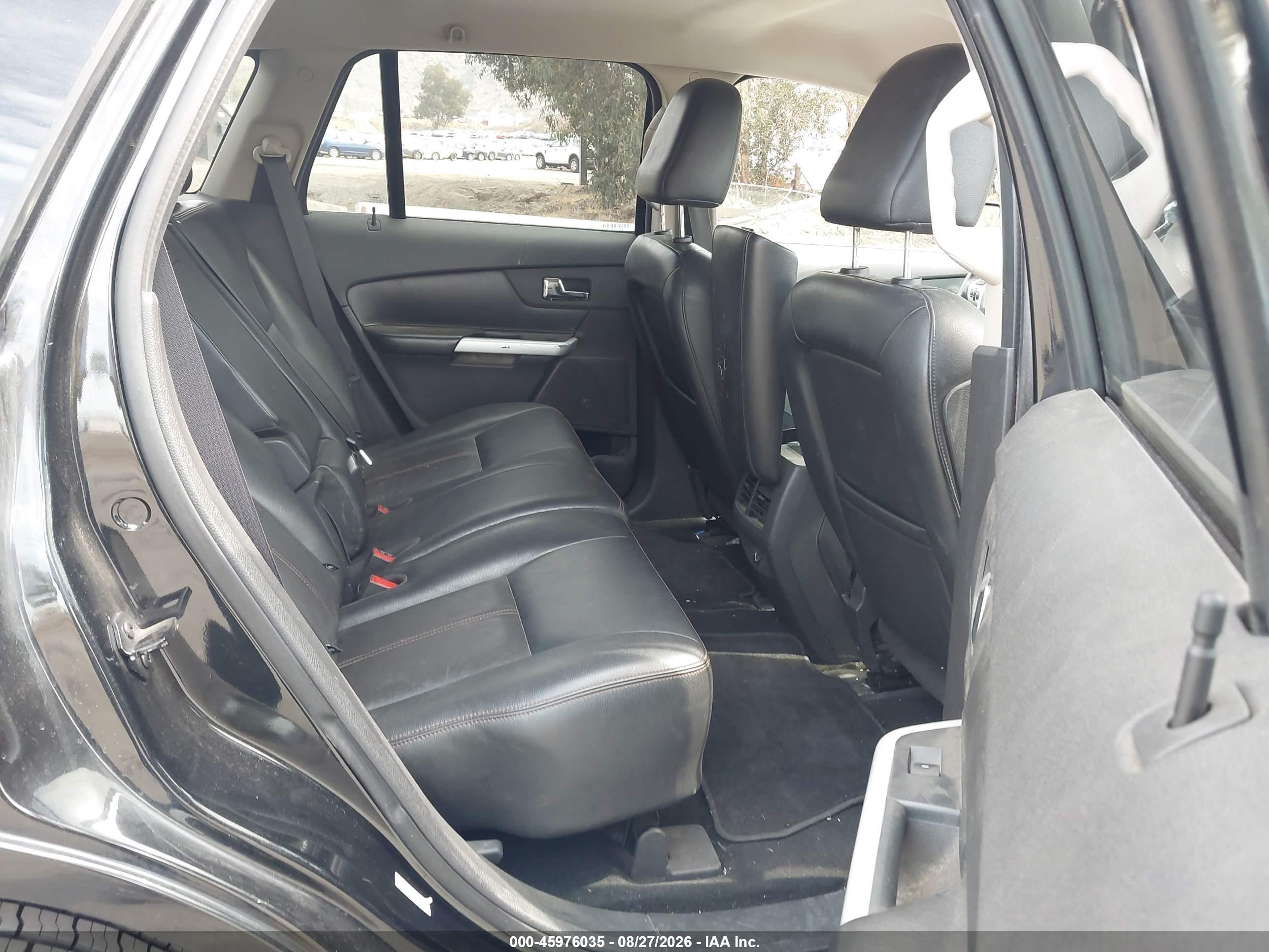 2011 Ford Edge Limited Black vin: 2FMDK3KC3BBA97647
