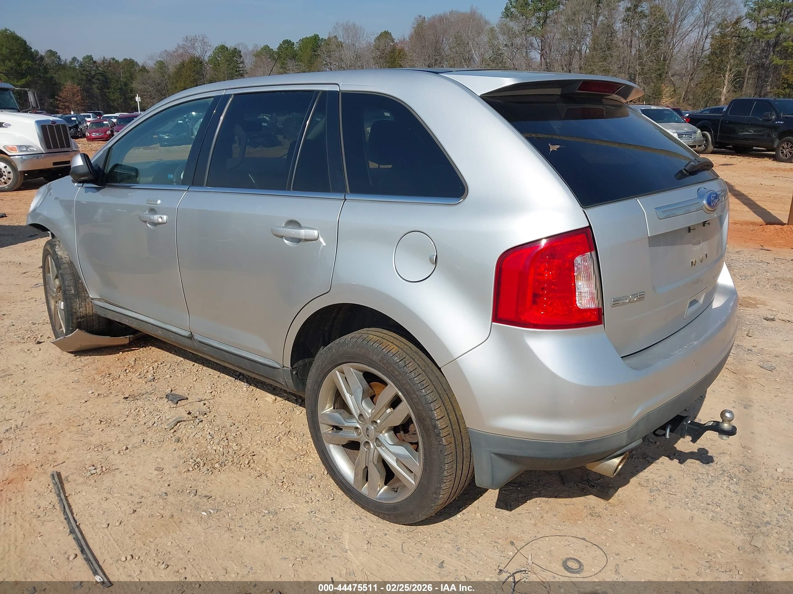 2011 Ford Edge Limited Silver vin: 2FMDK3KC3BBB34258