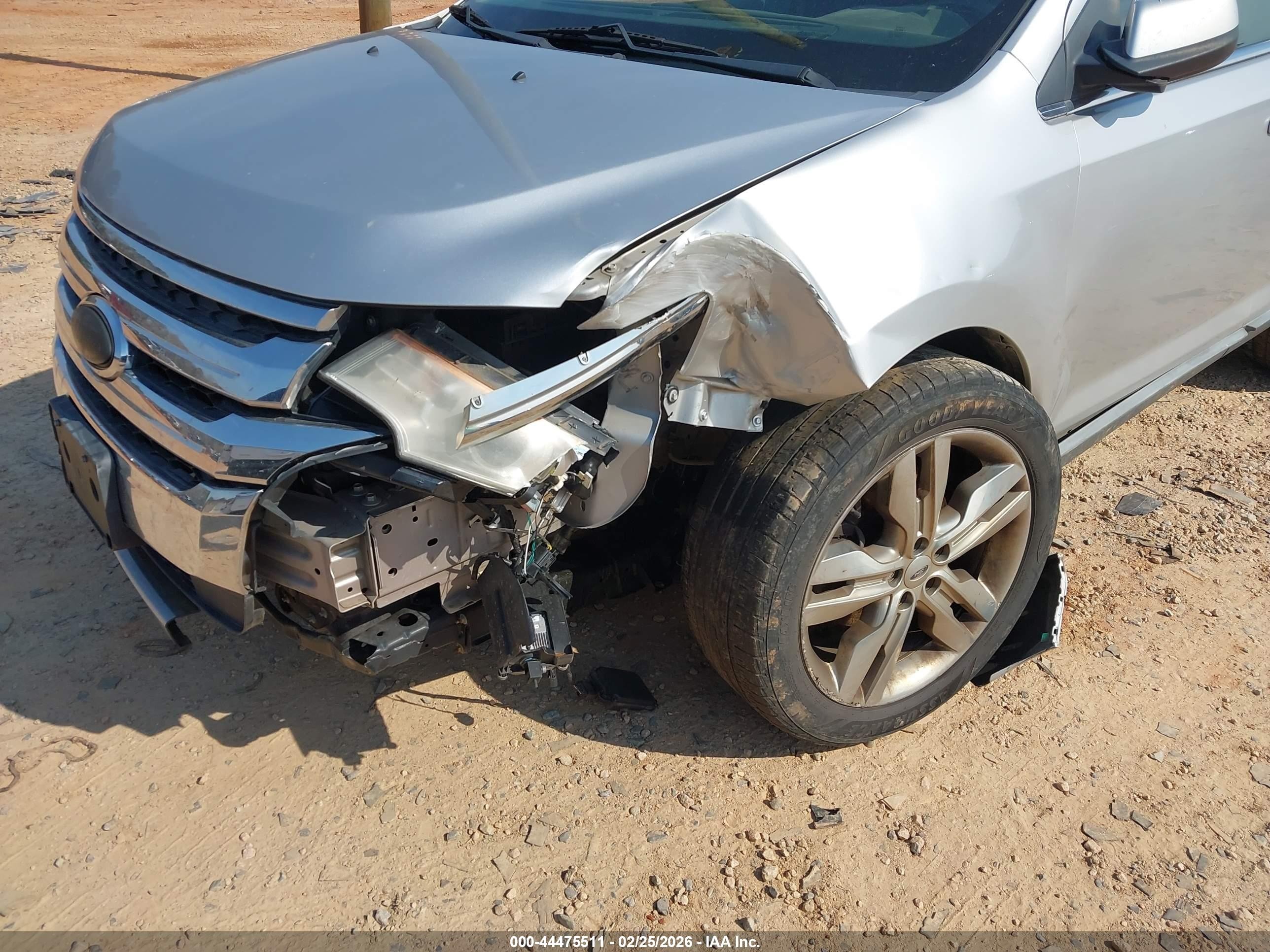 2011 Ford Edge Limited Silver vin: 2FMDK3KC3BBB34258