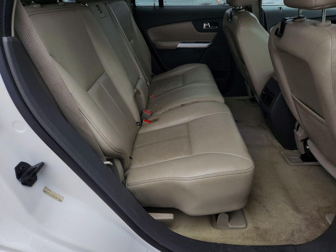 2011 Ford Edge Limited White vin: 2FMDK3KC3BBB38195