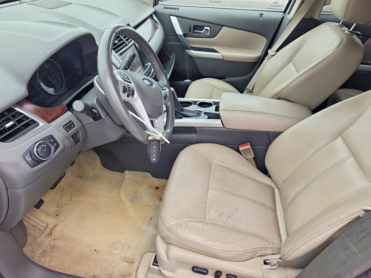 2011 Ford Edge Limited White vin: 2FMDK3KC3BBB38195