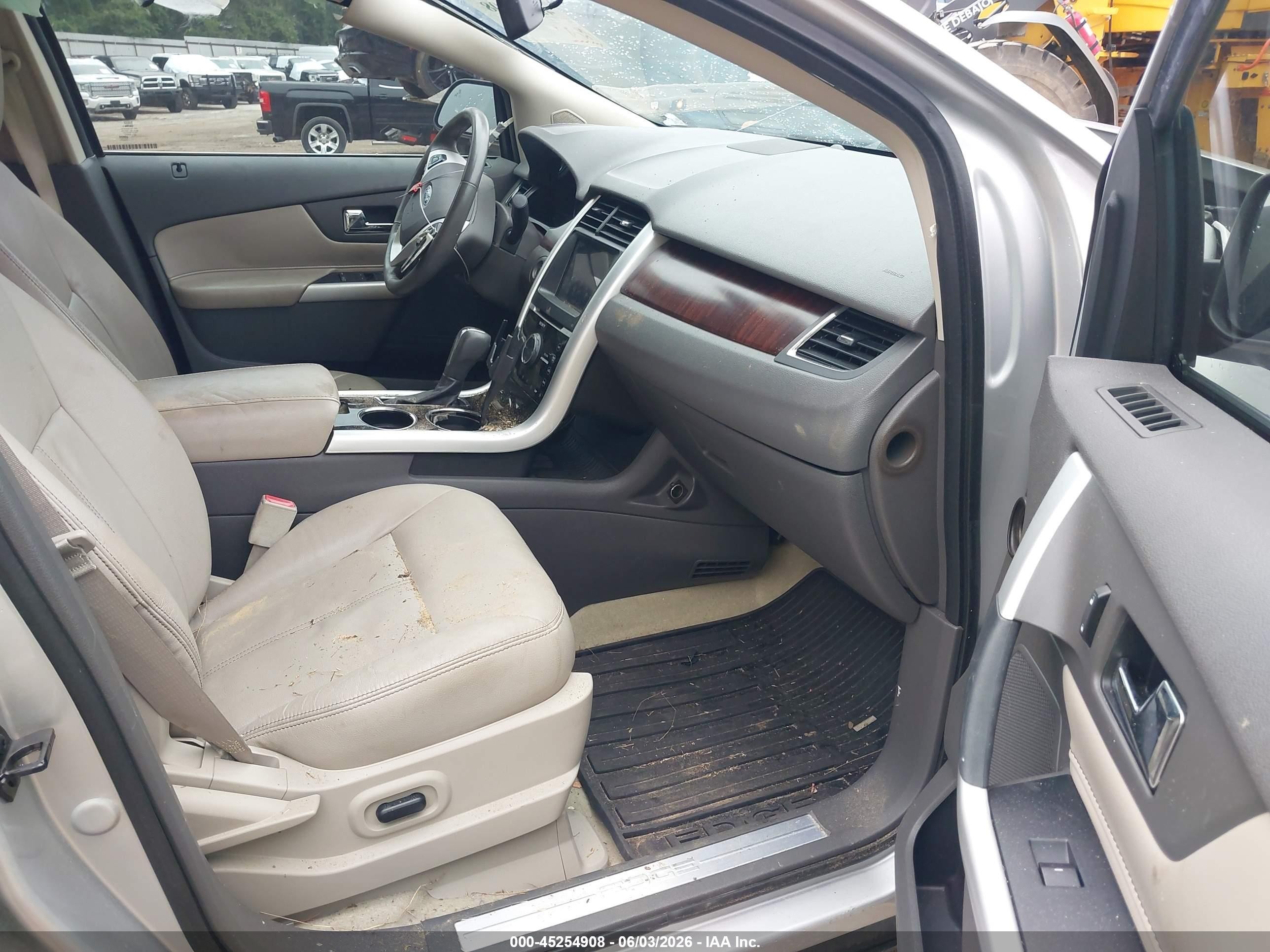 2011 Ford Edge Limited Silver vin: 2FMDK3KC3BBB51352