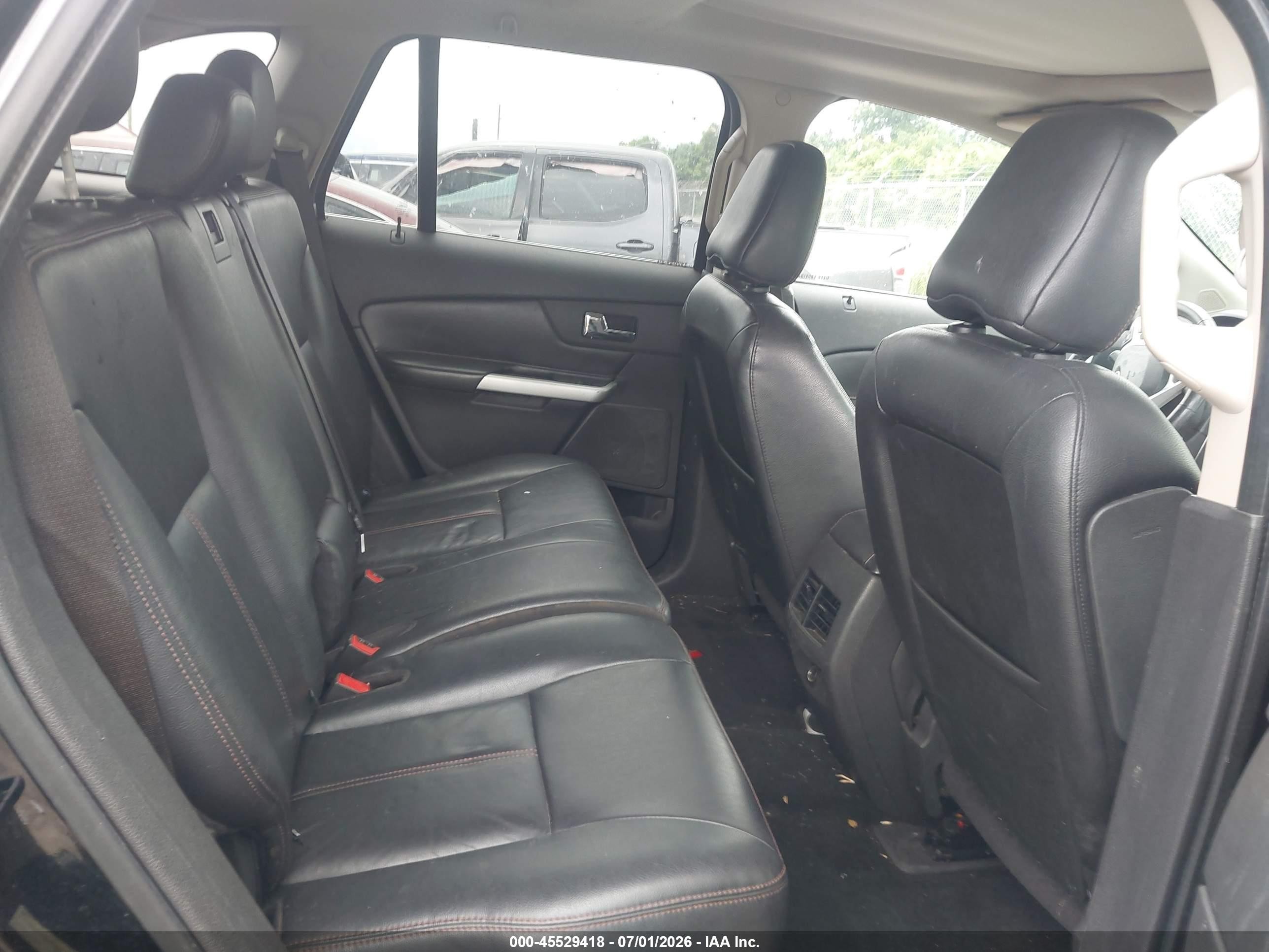 2011 Ford Edge Limited Black vin: 2FMDK3KC3BBB58740