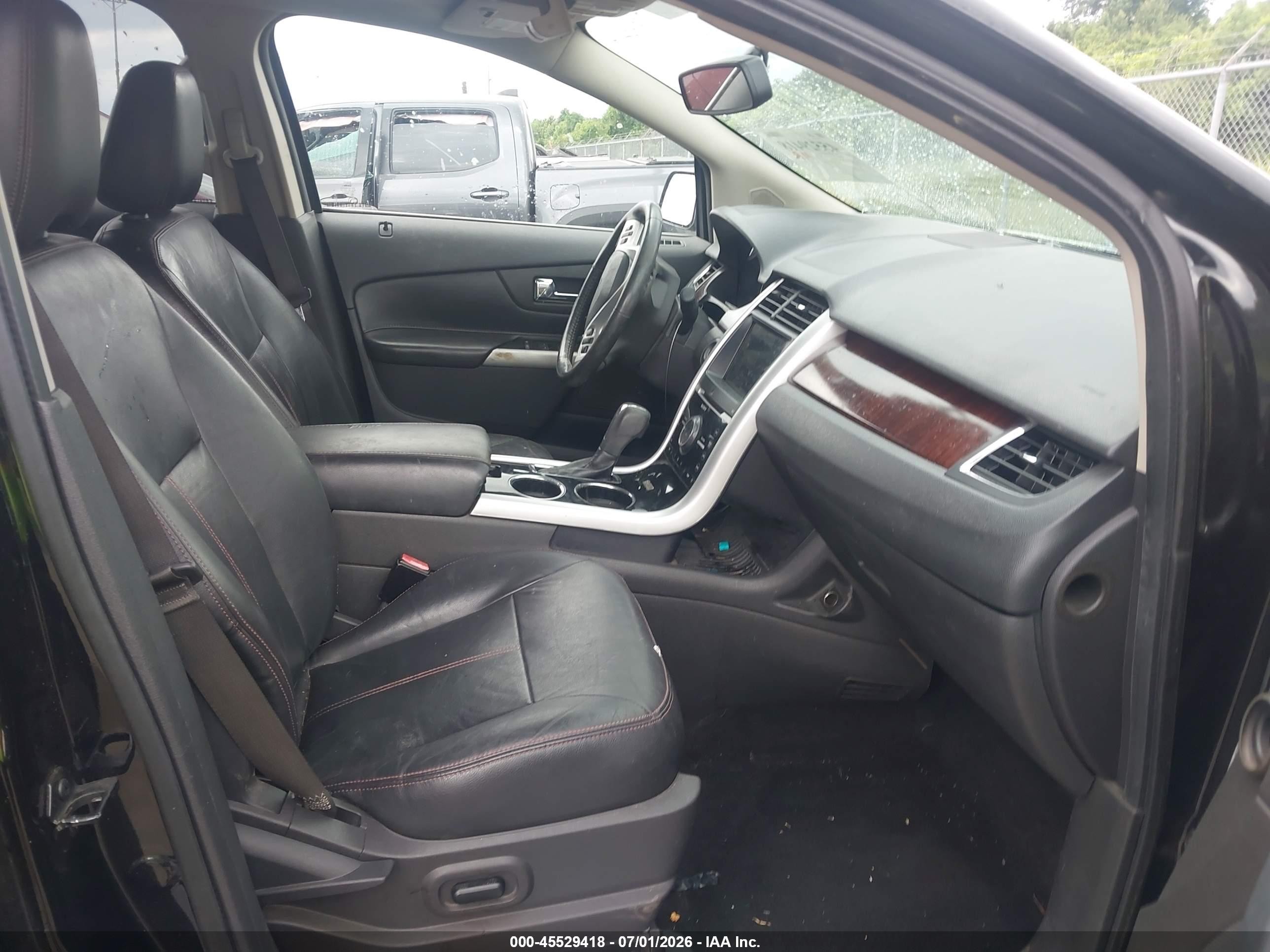2011 Ford Edge Limited Black vin: 2FMDK3KC3BBB58740