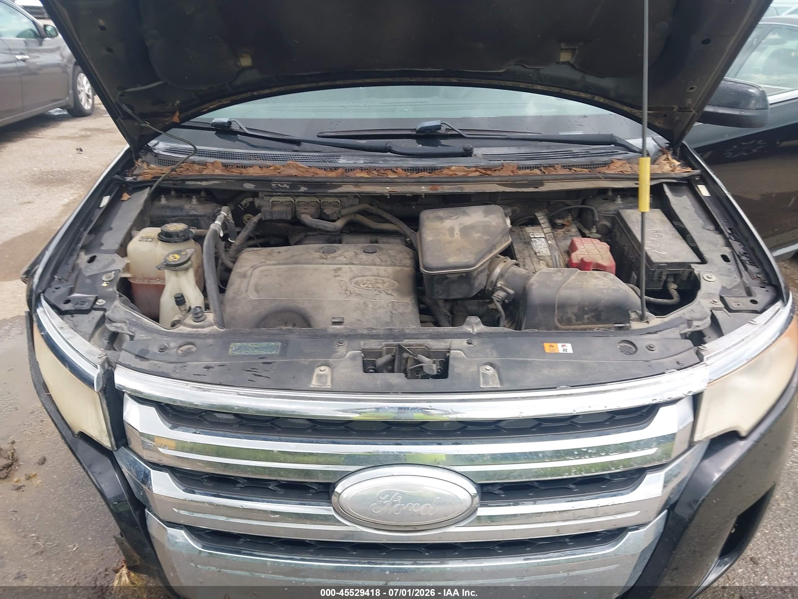 2011 Ford Edge Limited Black vin: 2FMDK3KC3BBB58740