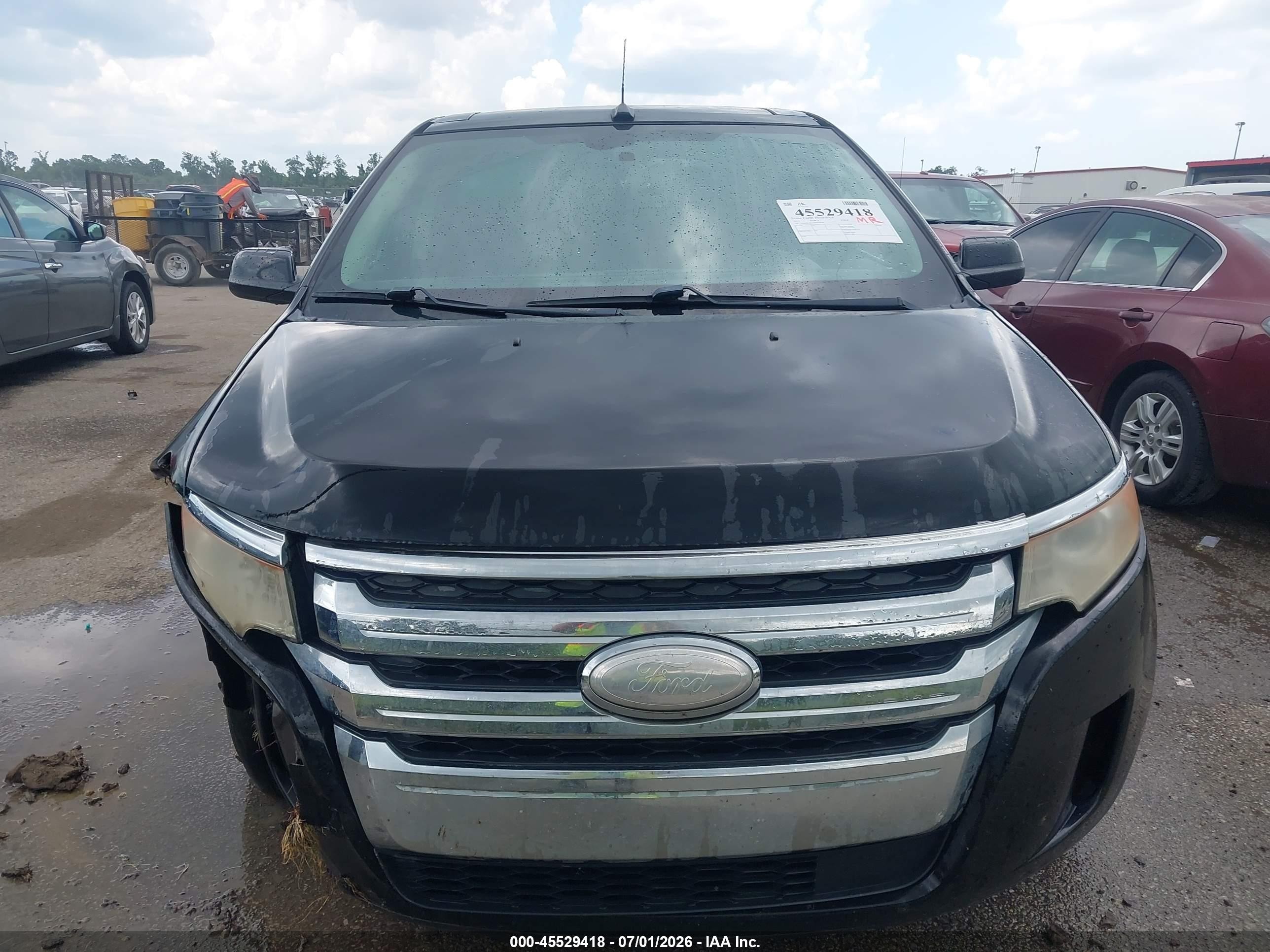2011 Ford Edge Limited Black vin: 2FMDK3KC3BBB58740