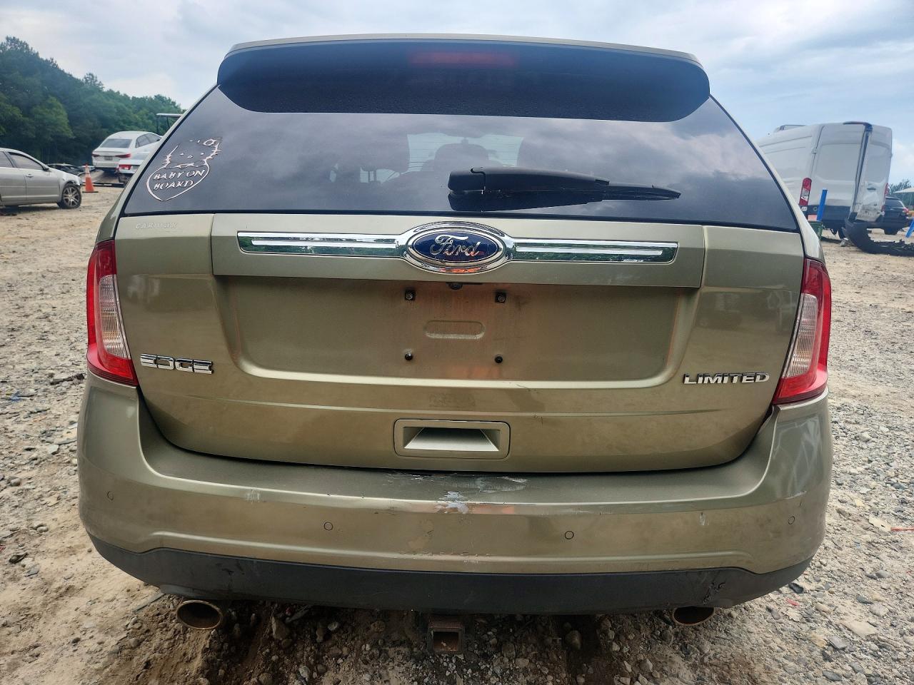 2012 Ford Edge Limited Green vin: 2FMDK3KC3CBA39958