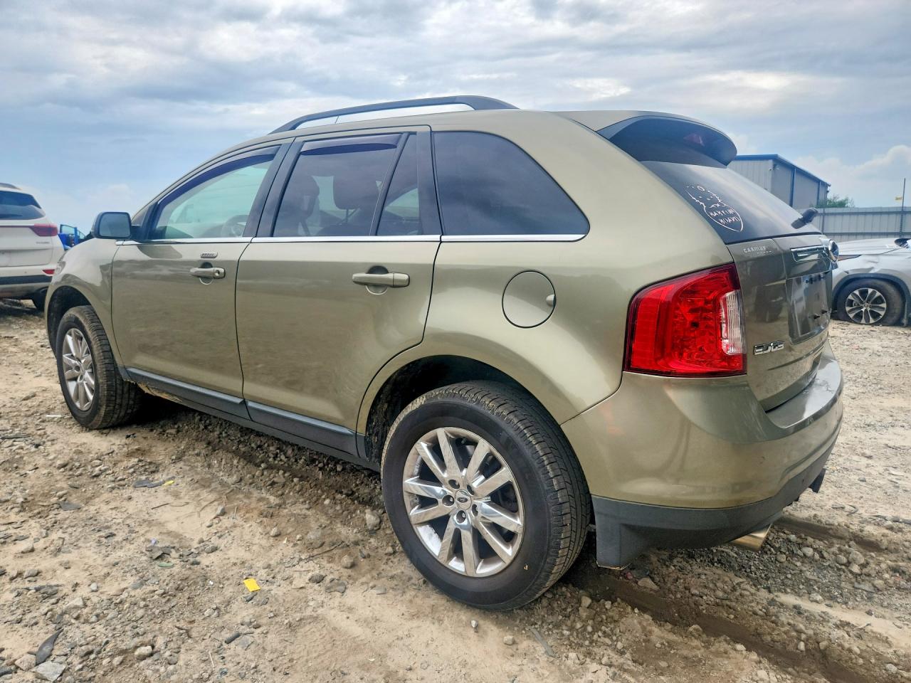 2012 Ford Edge Limited Green vin: 2FMDK3KC3CBA39958