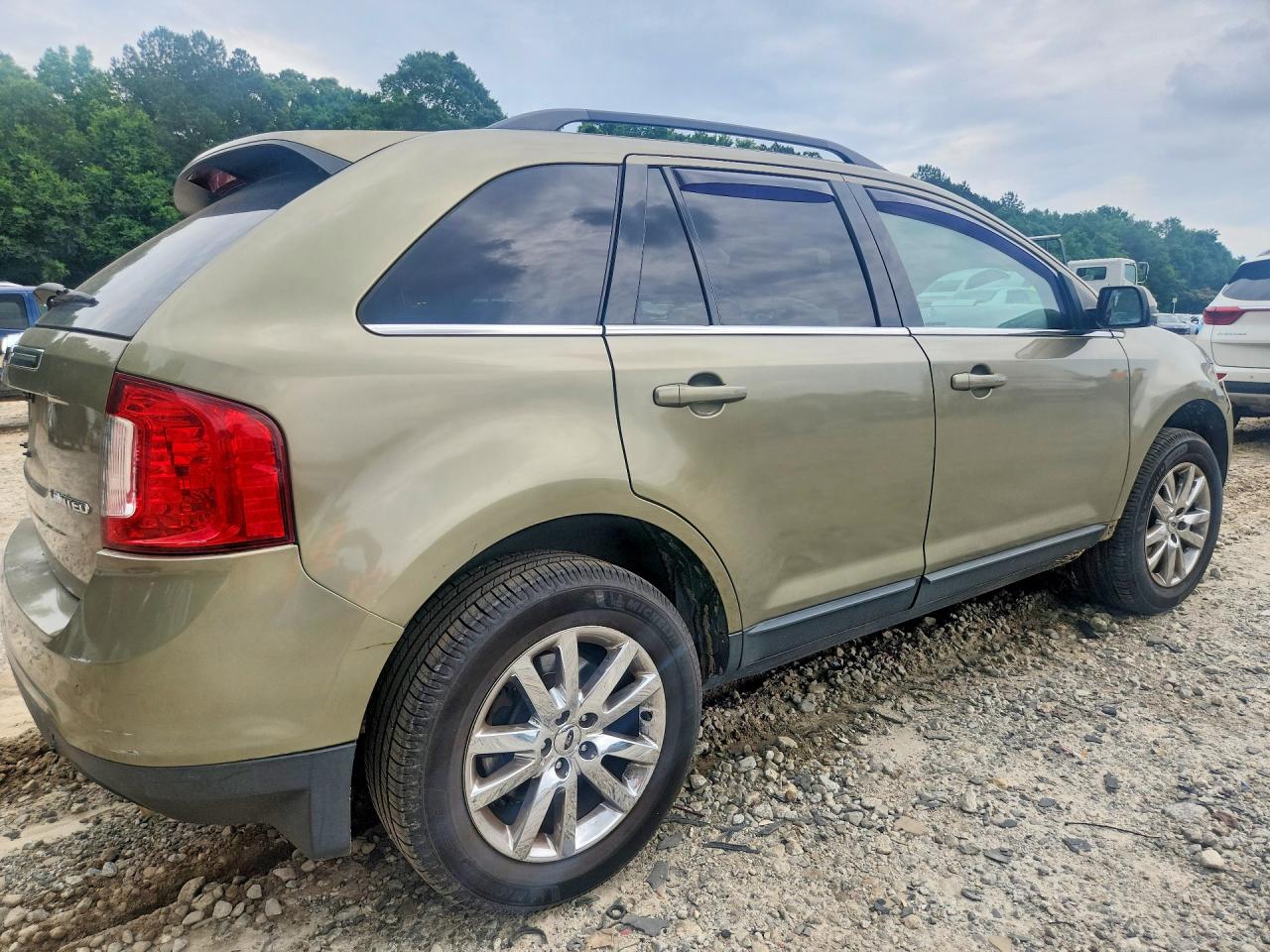 2012 Ford Edge Limited Green vin: 2FMDK3KC3CBA39958