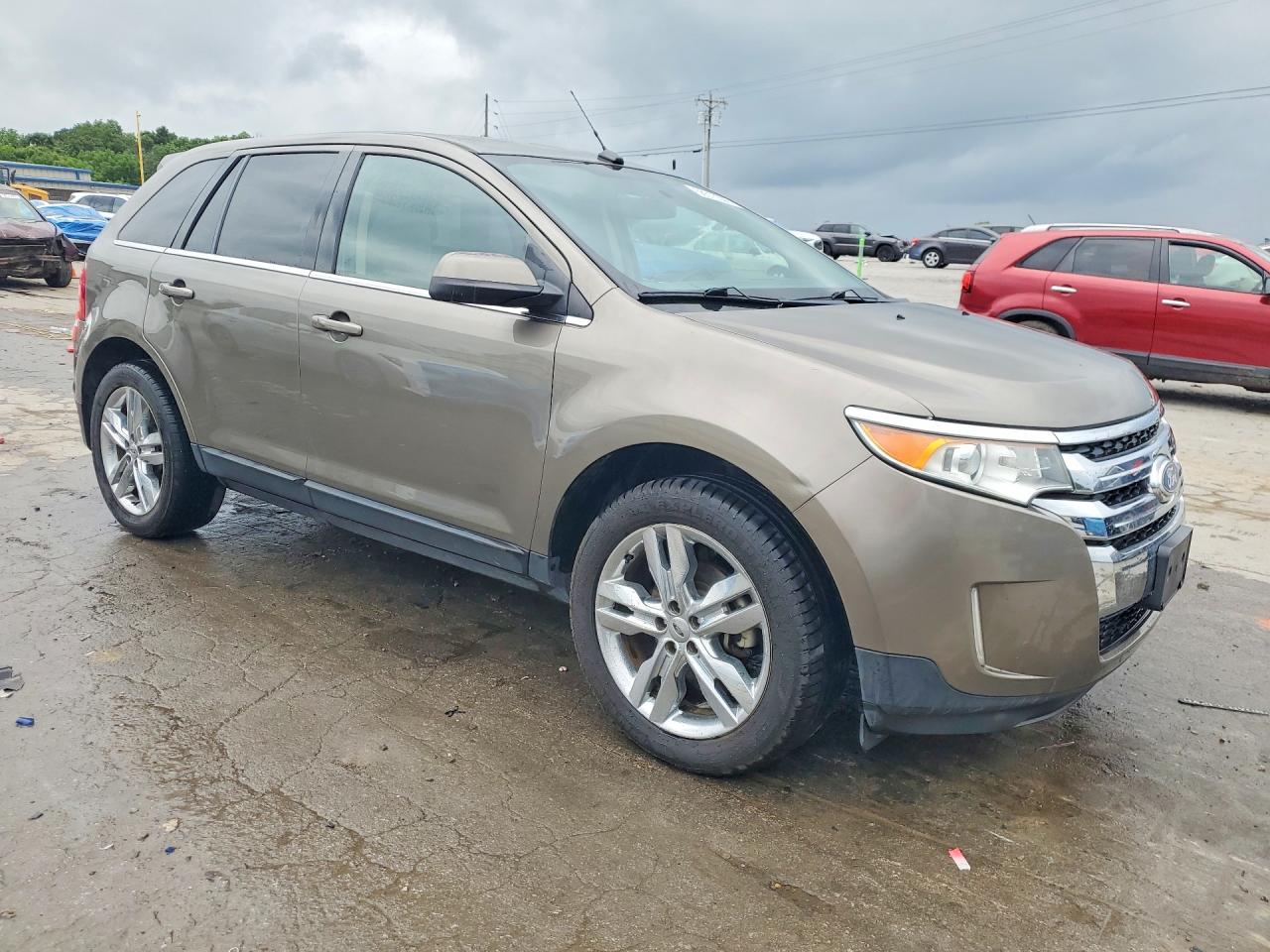 2013 Ford Edge Limited Gray vin: 2FMDK3KC3DBA00949