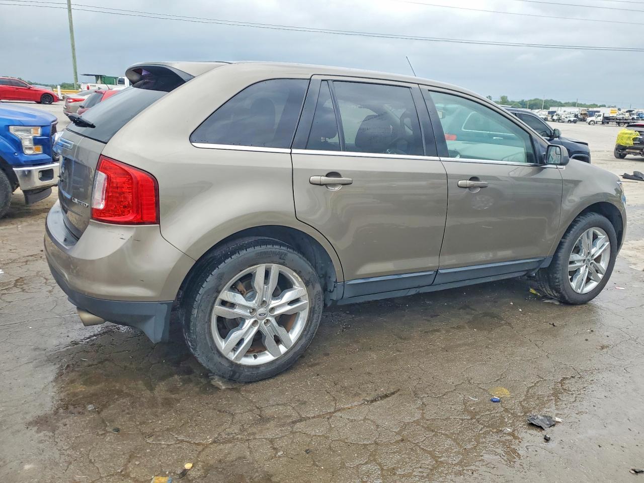 2013 Ford Edge Limited Gray vin: 2FMDK3KC3DBA00949