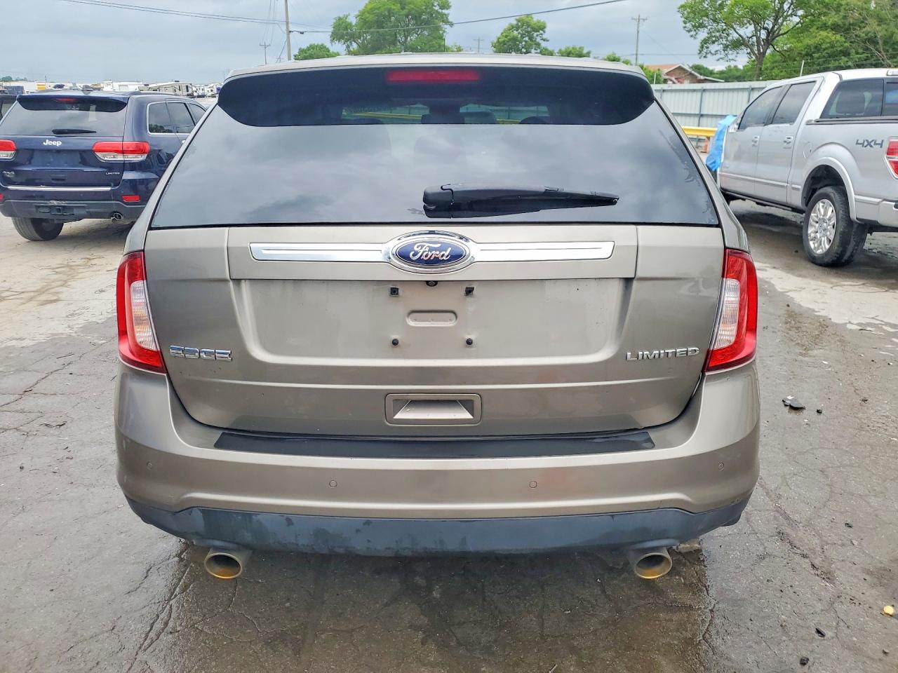 2013 Ford Edge Limited Gray vin: 2FMDK3KC3DBA00949