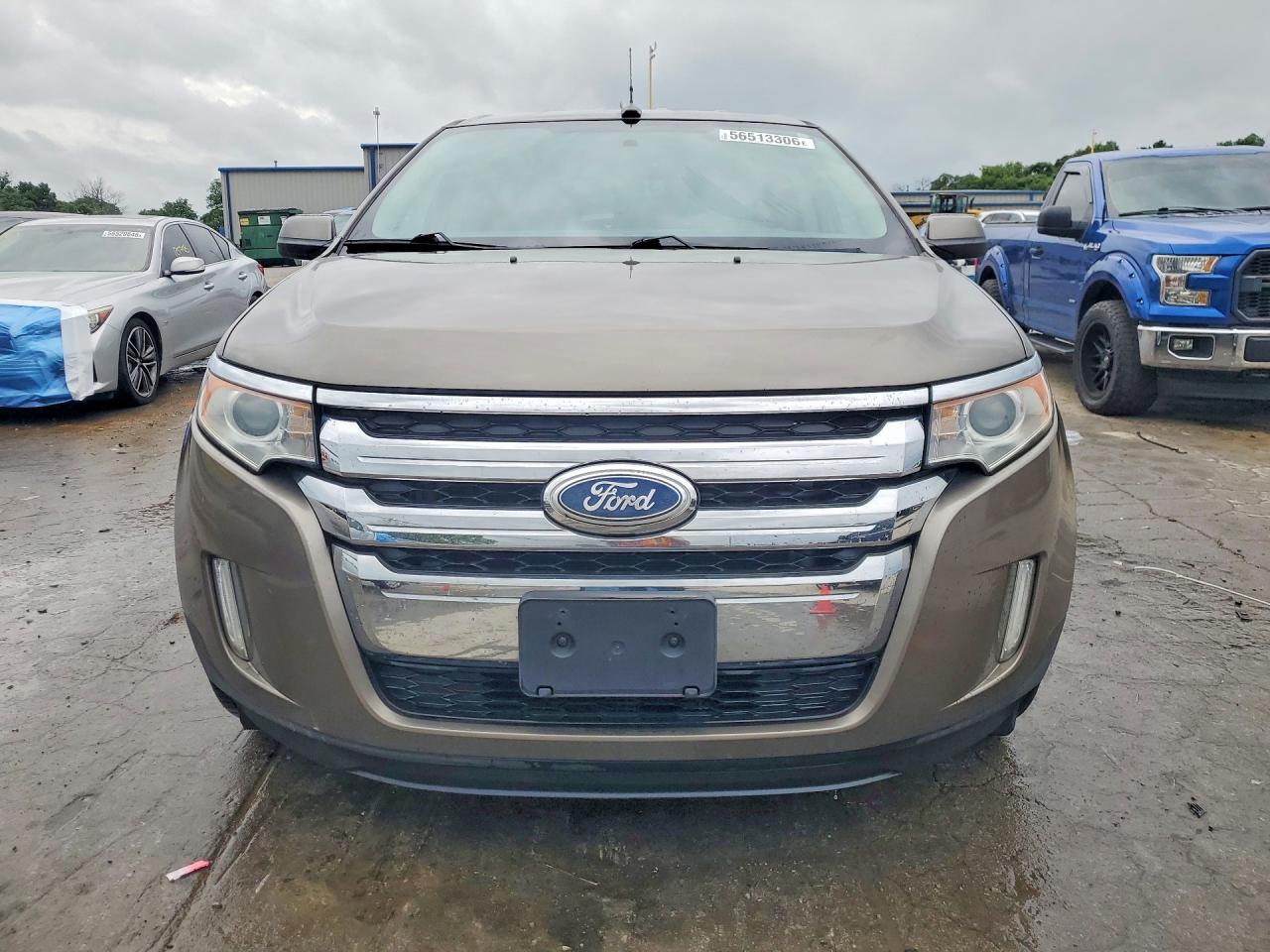 2013 Ford Edge Limited Gray vin: 2FMDK3KC3DBA00949