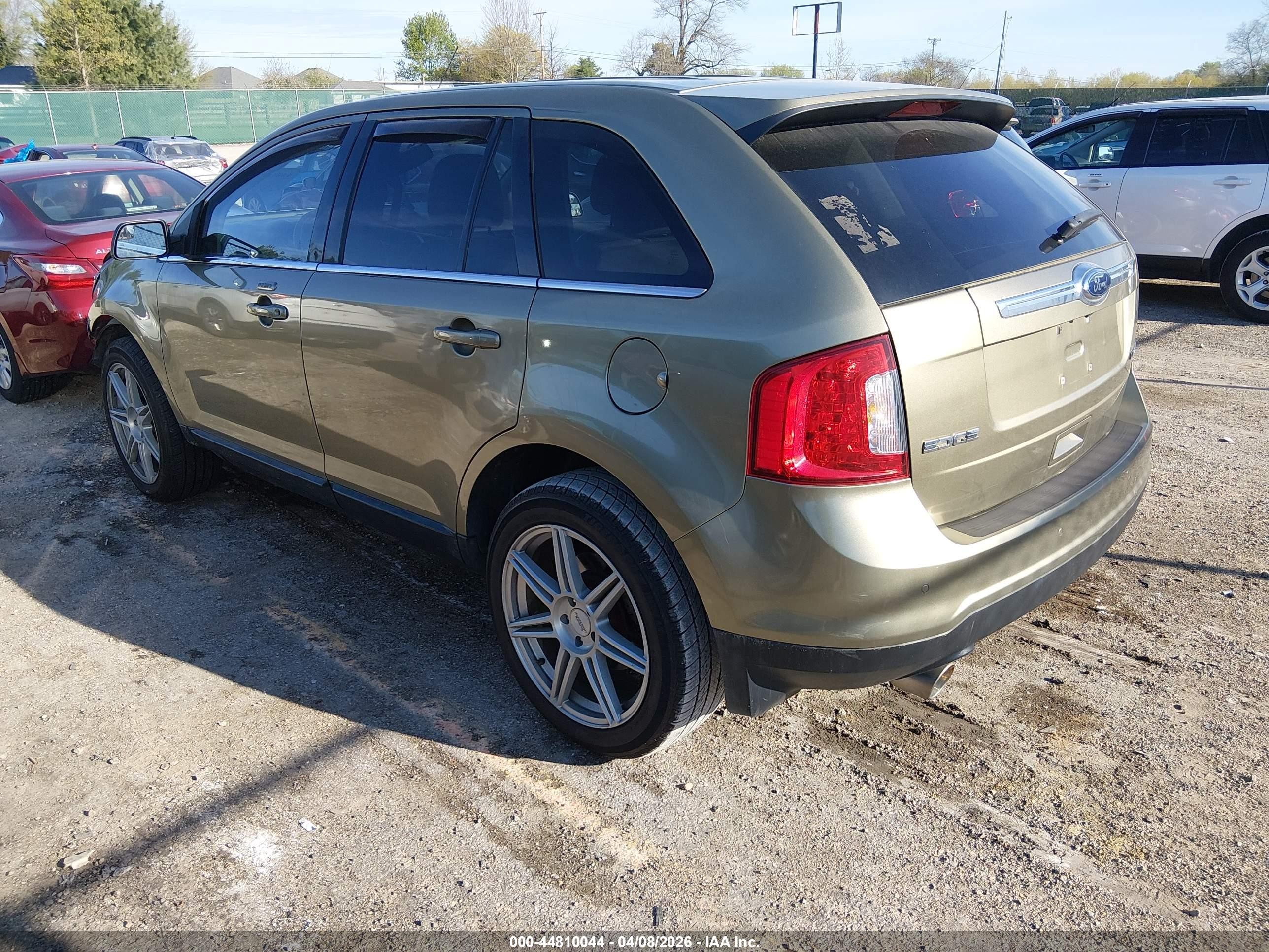 2013 Ford Edge Limited Green vin: 2FMDK3KC3DBA18206