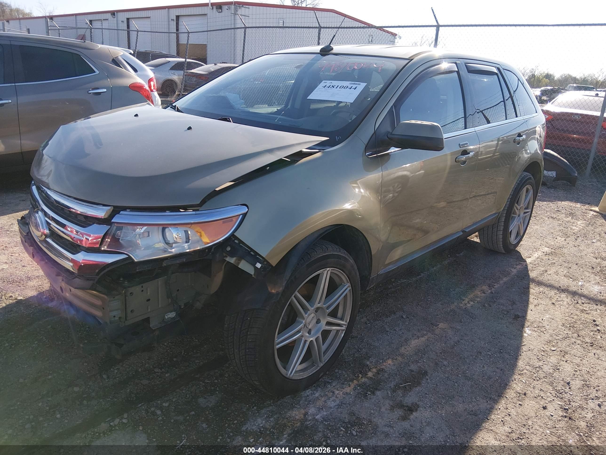 2013 Ford Edge Limited Green vin: 2FMDK3KC3DBA18206