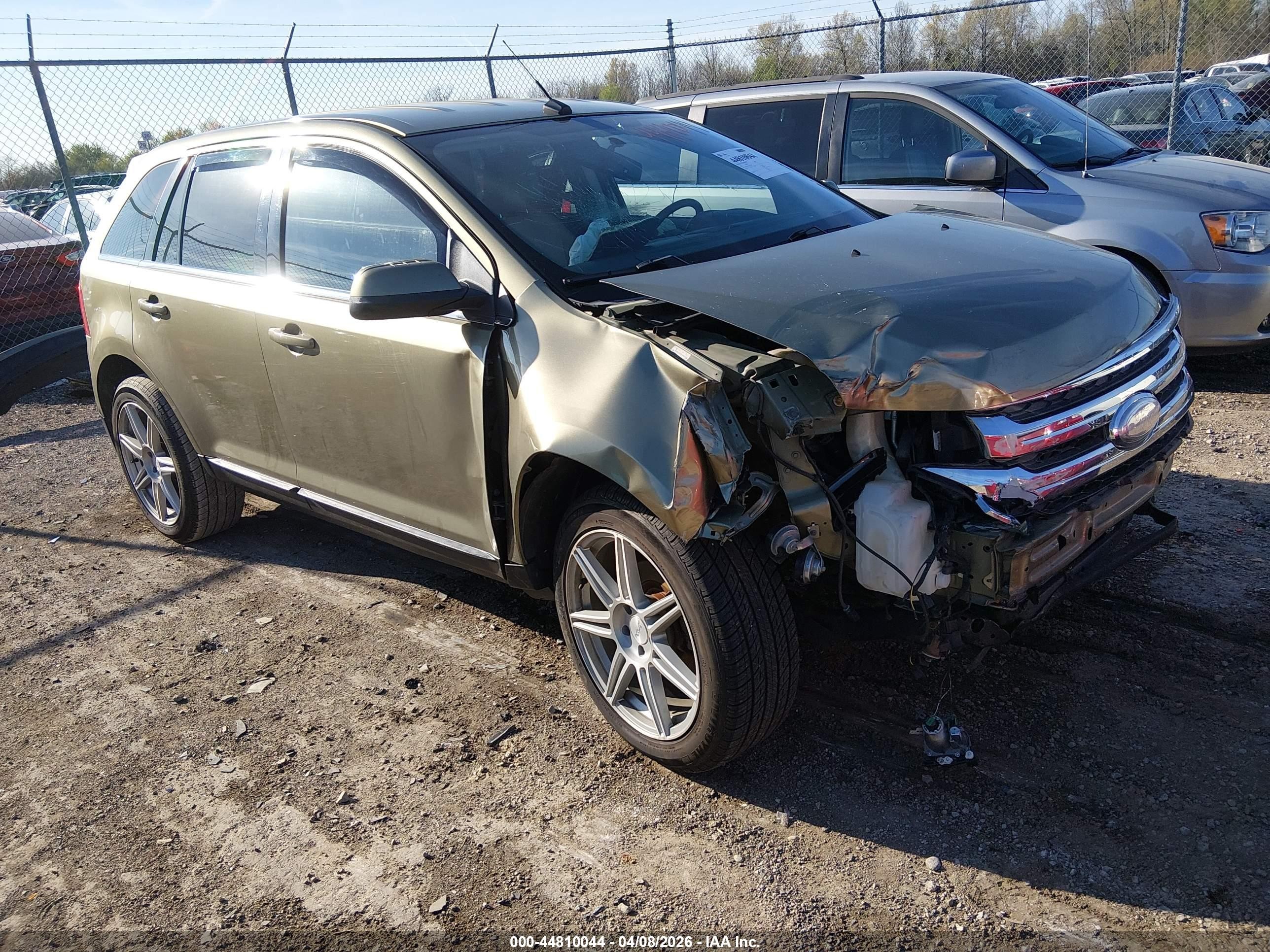 2013 Ford Edge Limited Green vin: 2FMDK3KC3DBA18206