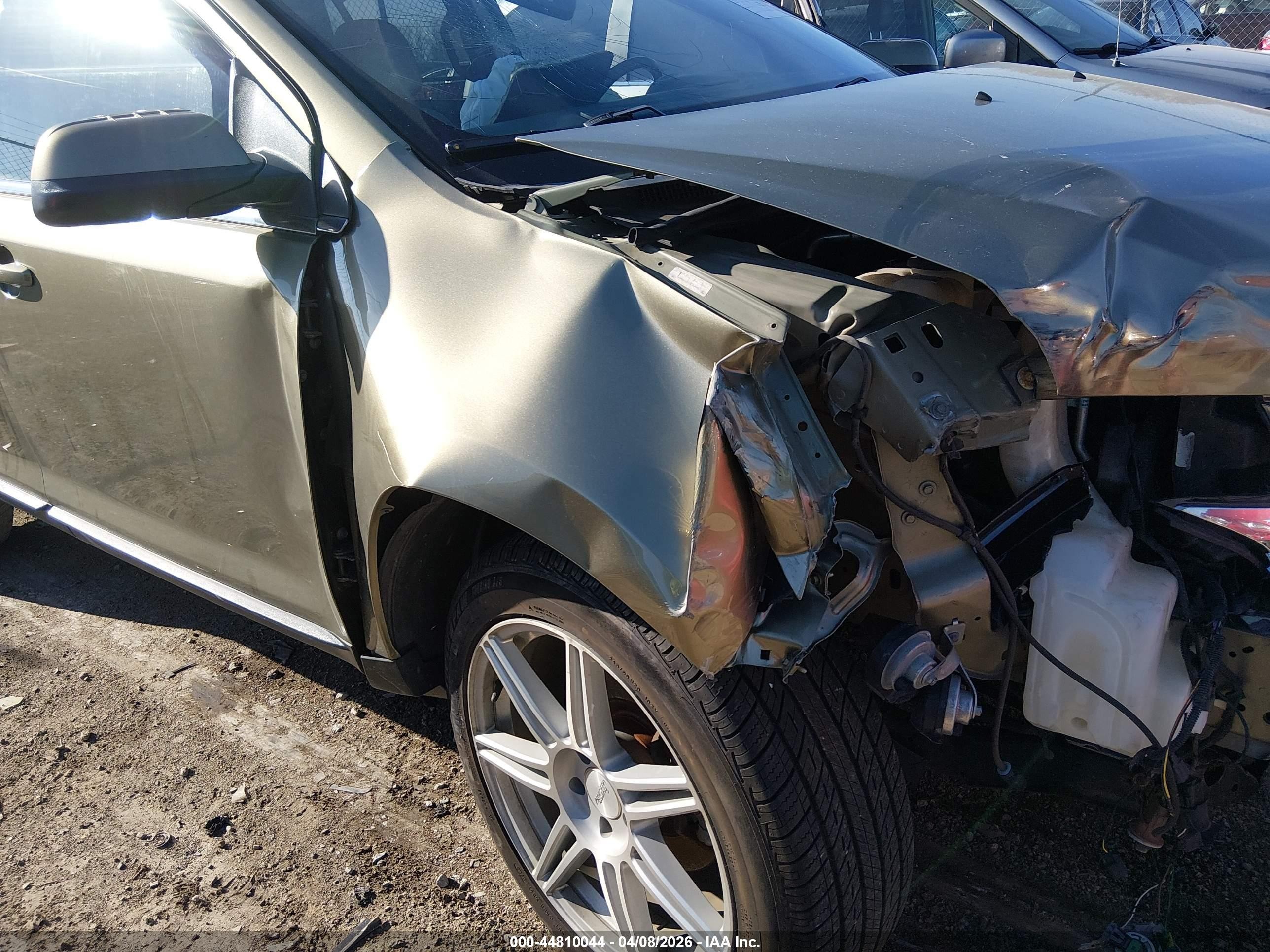 2013 Ford Edge Limited Green vin: 2FMDK3KC3DBA18206
