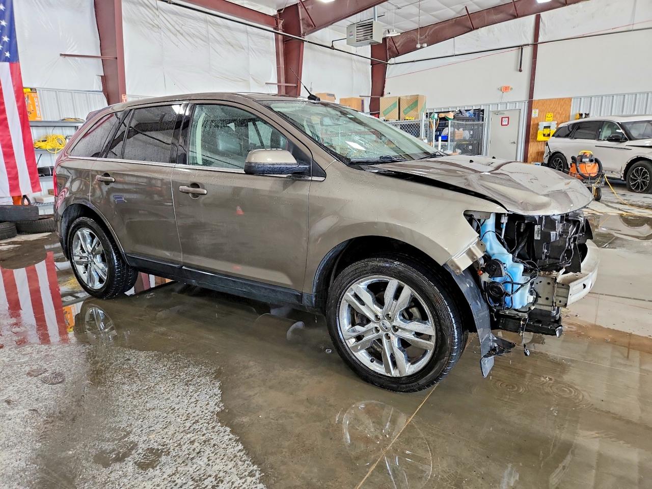 2013 Ford Edge Limited Gray vin: 2FMDK3KC3DBA18321