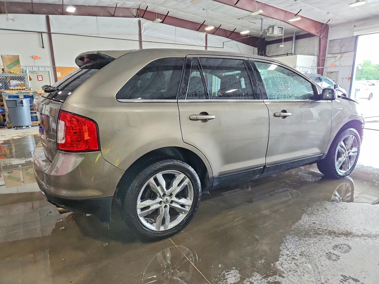 2013 Ford Edge Limited Gray vin: 2FMDK3KC3DBA18321
