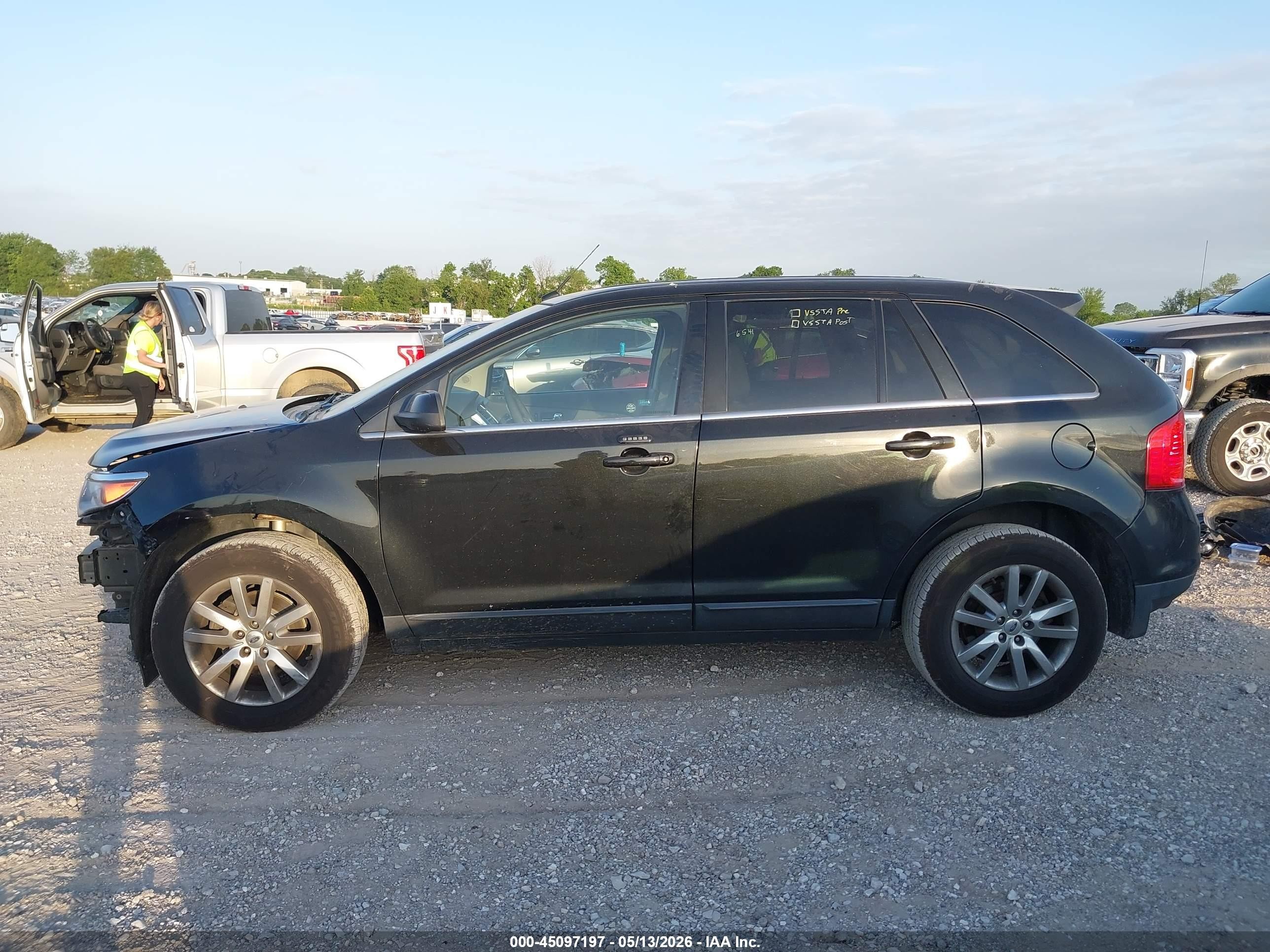 2013 Ford Edge Limited Black vin: 2FMDK3KC3DBA75151