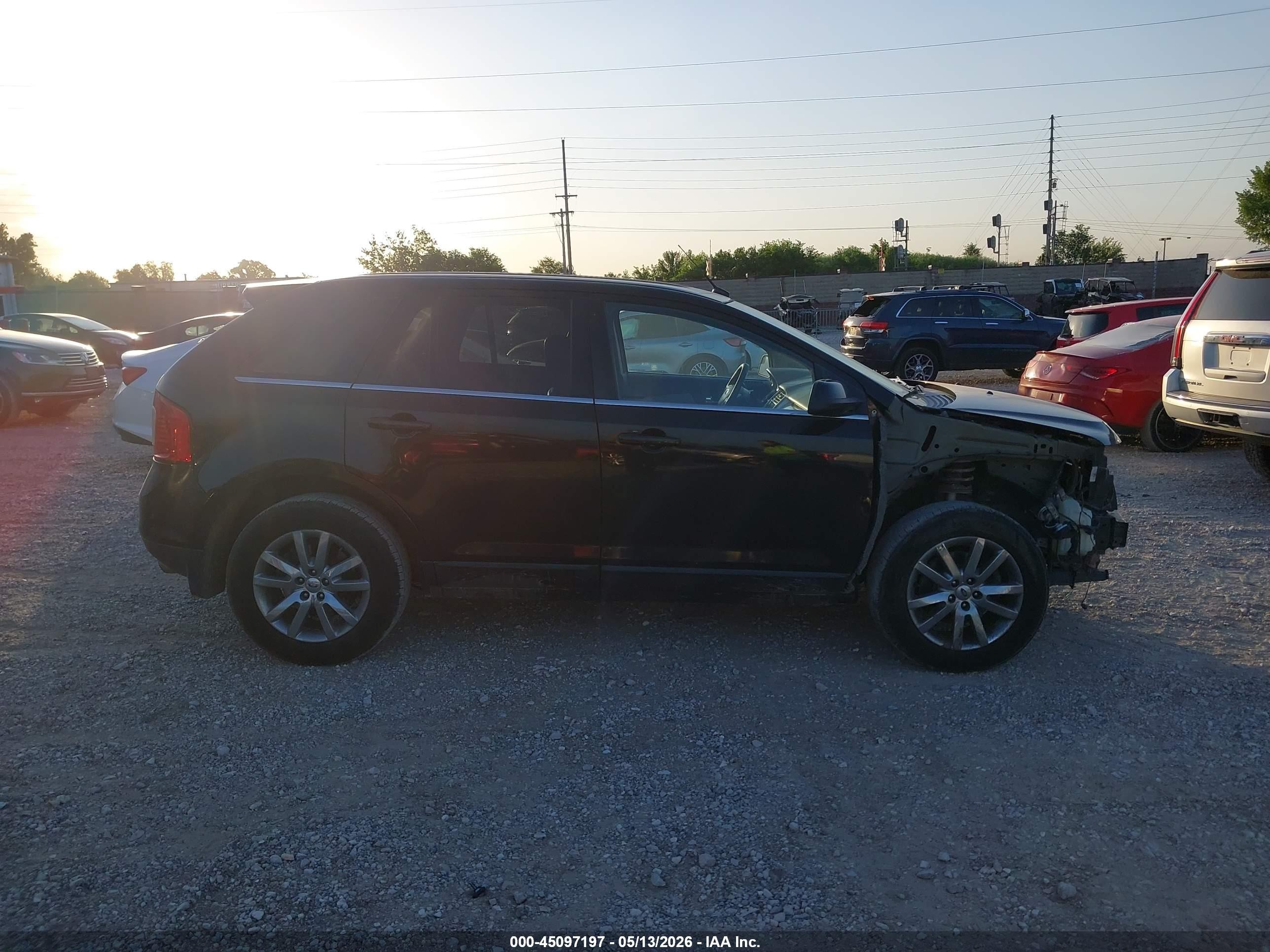 2013 Ford Edge Limited Black vin: 2FMDK3KC3DBA75151