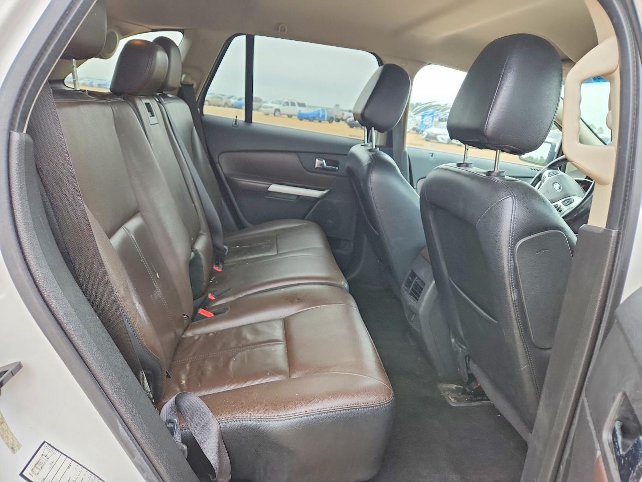2013 Ford Edge Limited White vin: 2FMDK3KC3DBB02901