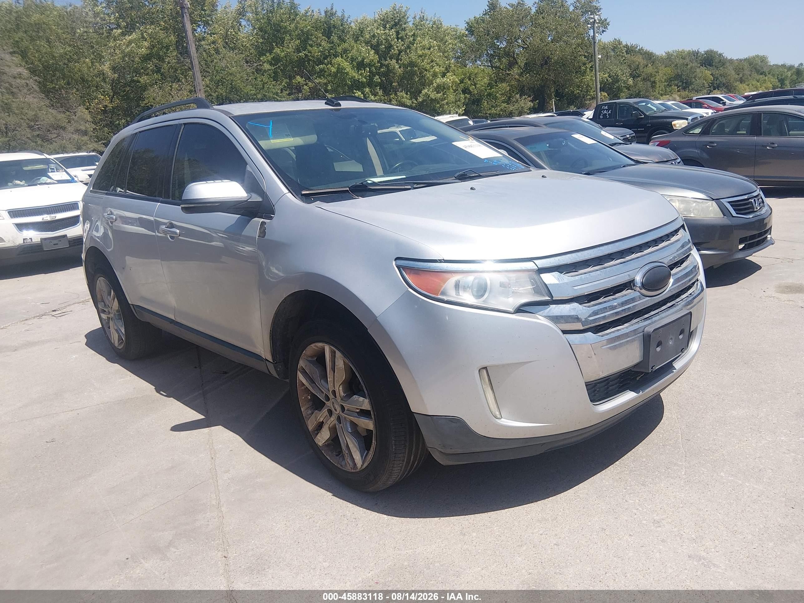 2013 Ford Edge Limited Gray vin: 2FMDK3KC3DBB11081