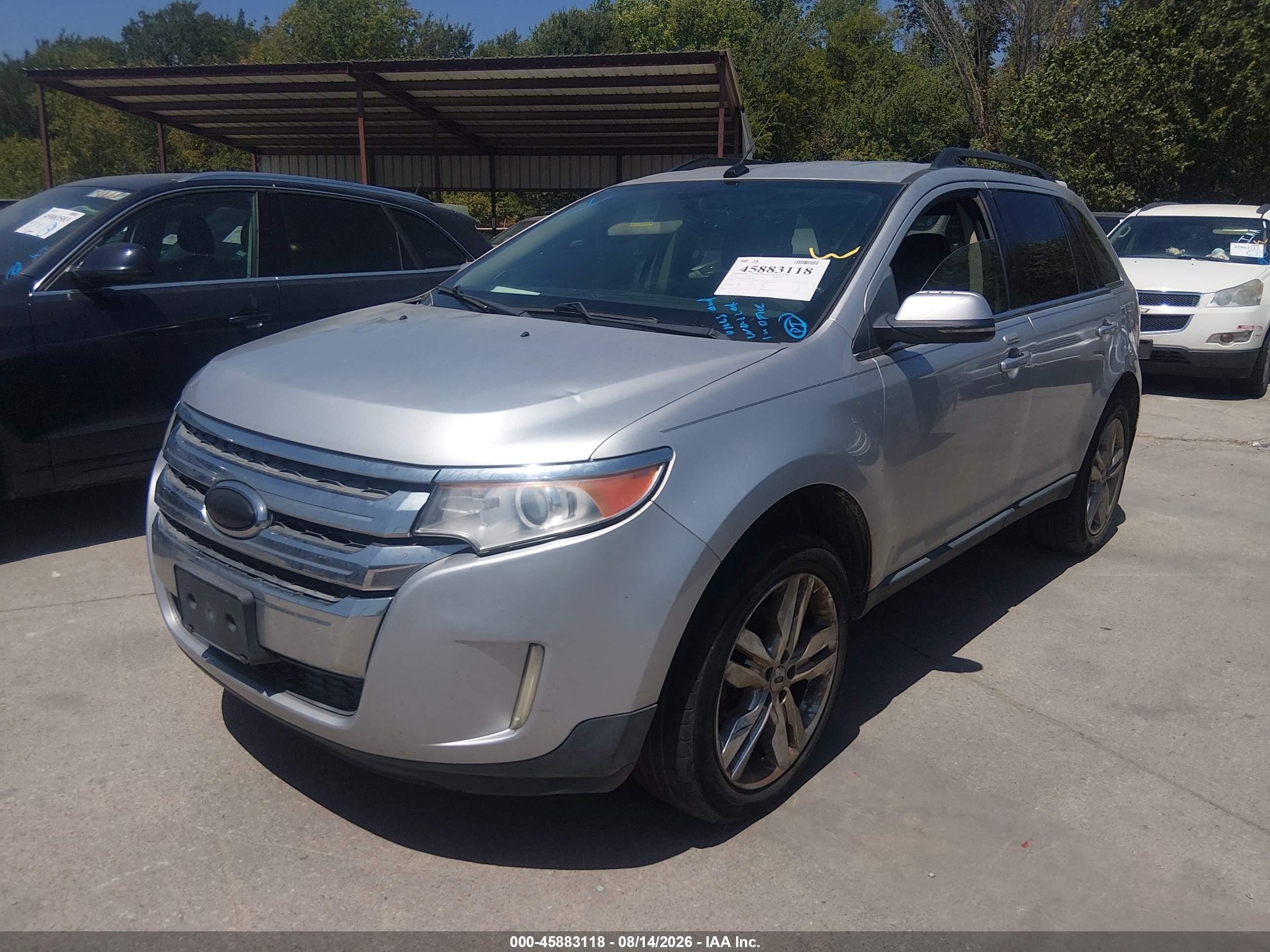 2013 Ford Edge Limited Gray vin: 2FMDK3KC3DBB11081