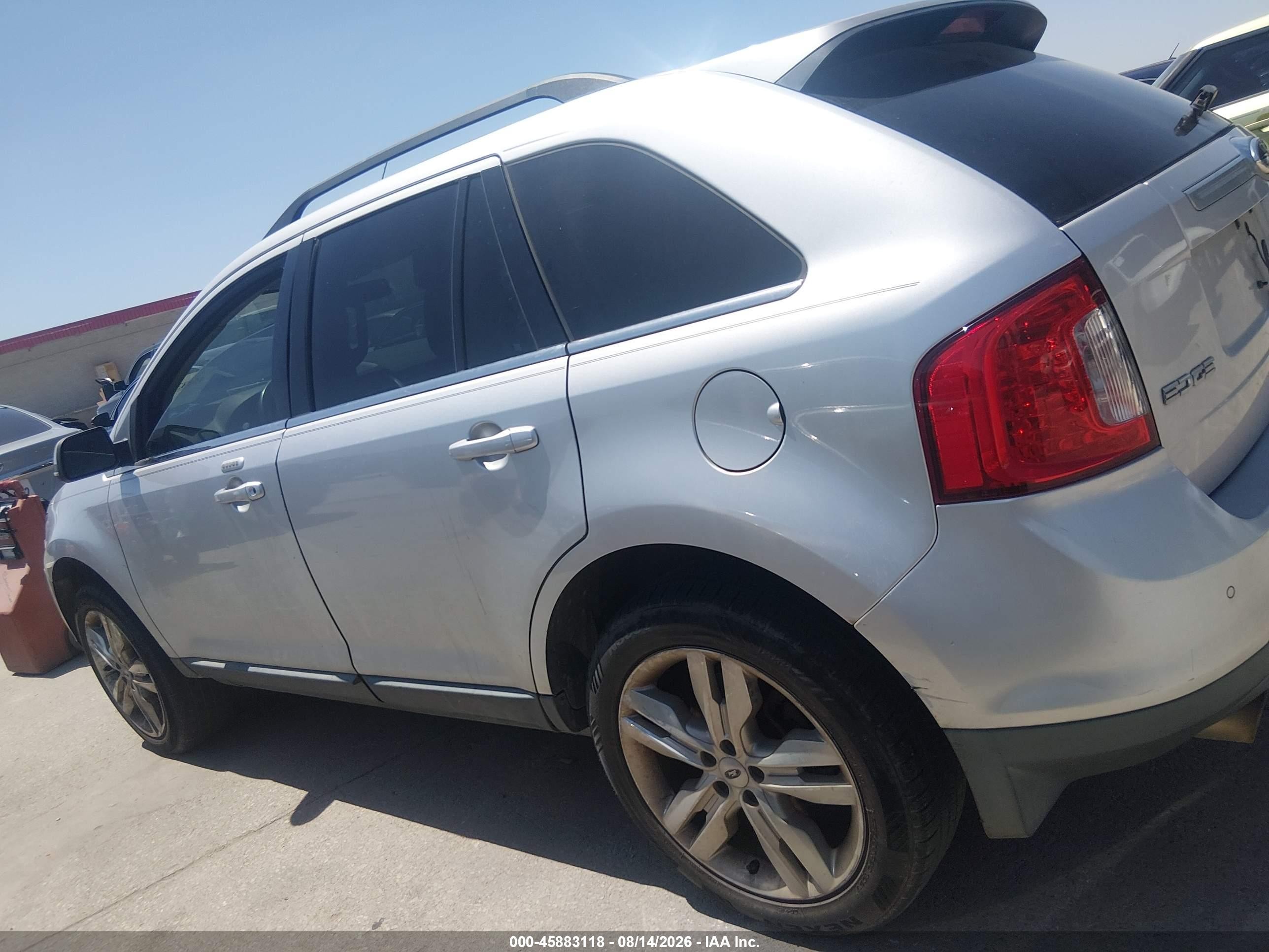 2013 Ford Edge Limited Gray vin: 2FMDK3KC3DBB11081