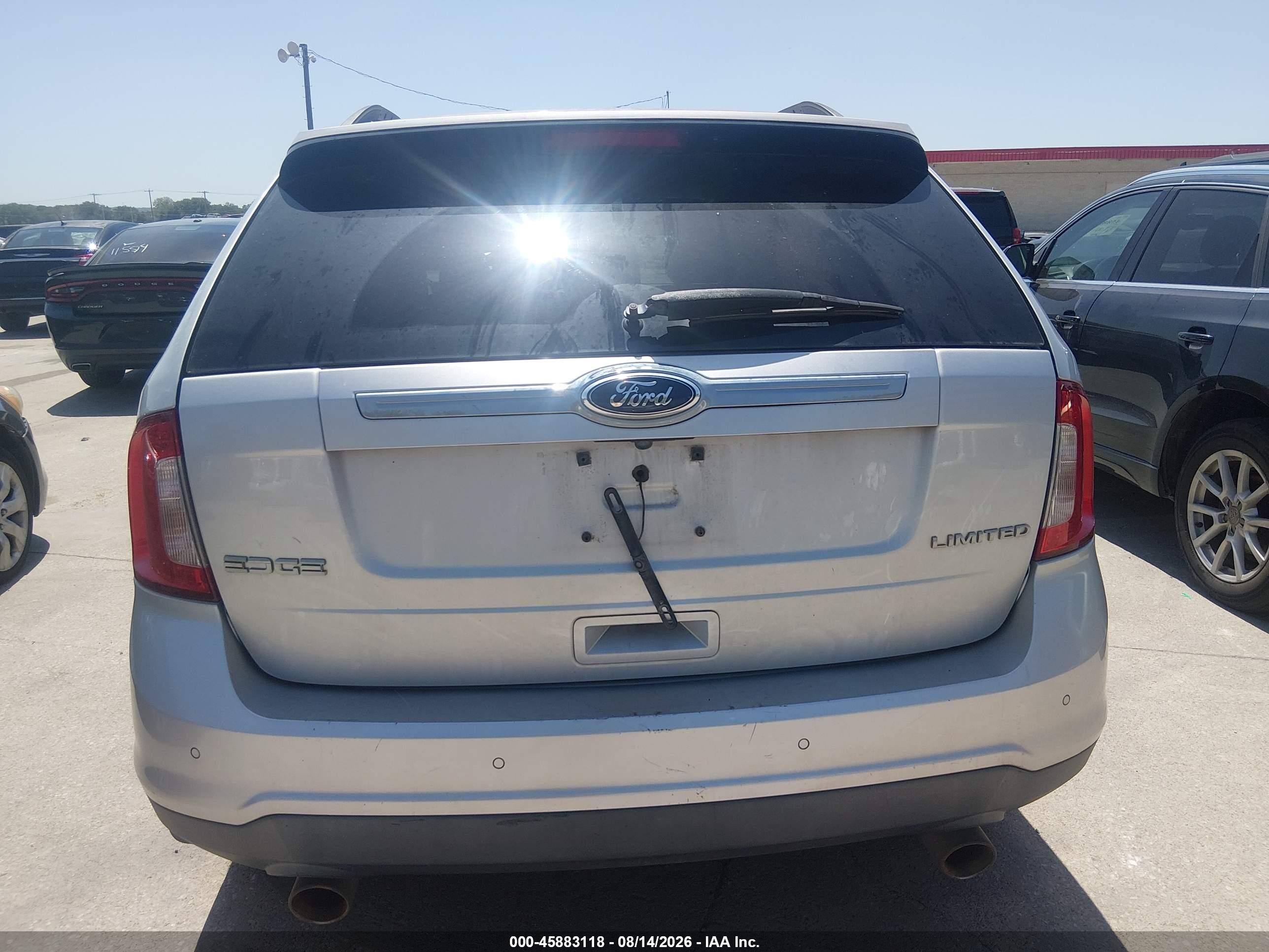 2013 Ford Edge Limited Gray vin: 2FMDK3KC3DBB11081