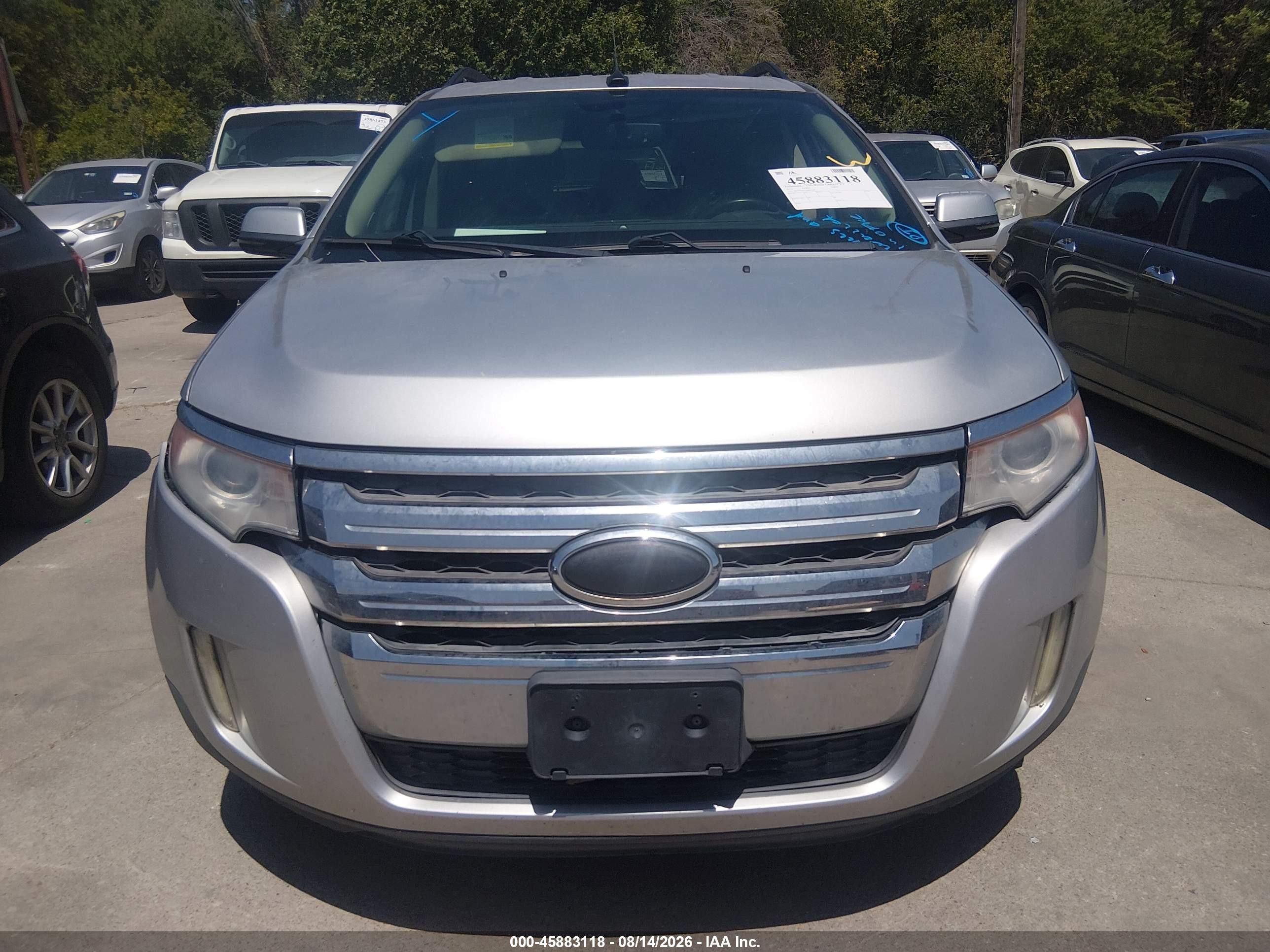 2013 Ford Edge Limited Gray vin: 2FMDK3KC3DBB11081