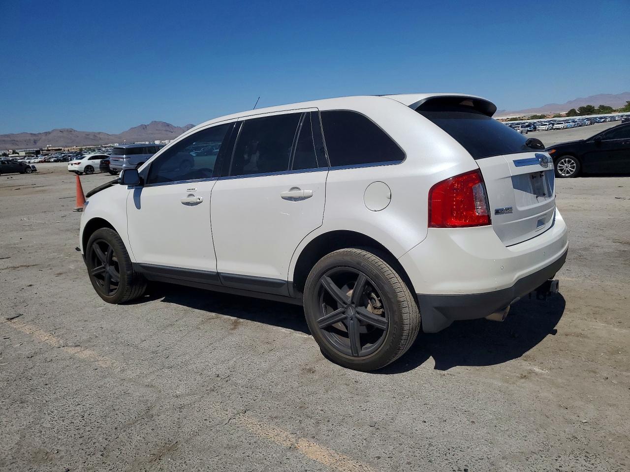 2013 Ford Edge Limited White vin: 2FMDK3KC3DBB14580