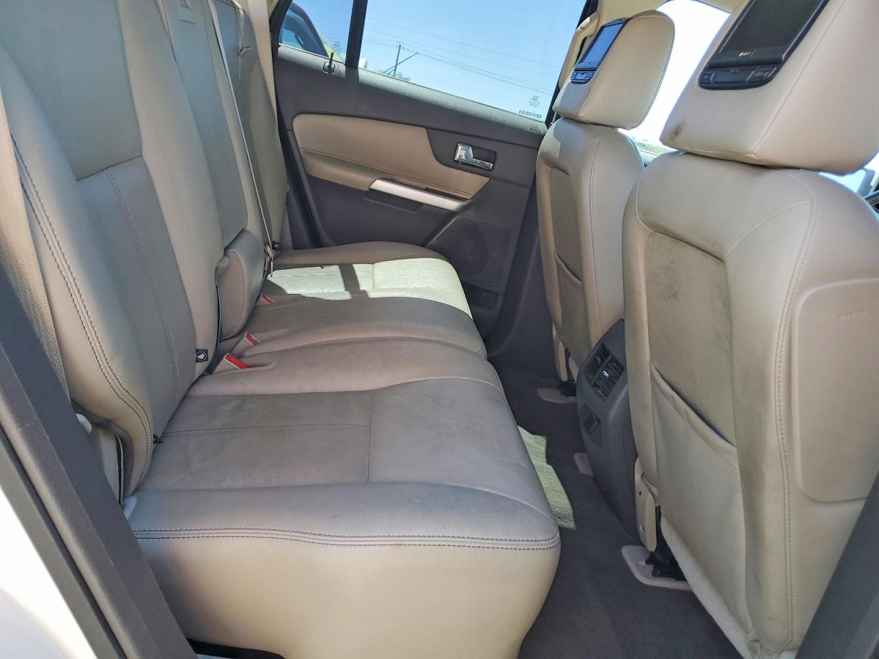 2013 Ford Edge Limited White vin: 2FMDK3KC3DBB14580