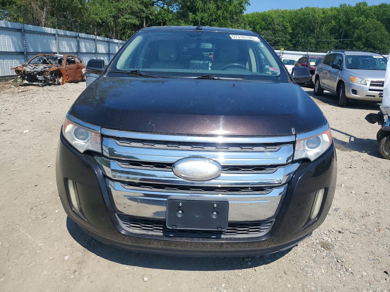 2013 Ford Edge Limited Фиолетовый vin: 2FMDK3KC3DBB41228