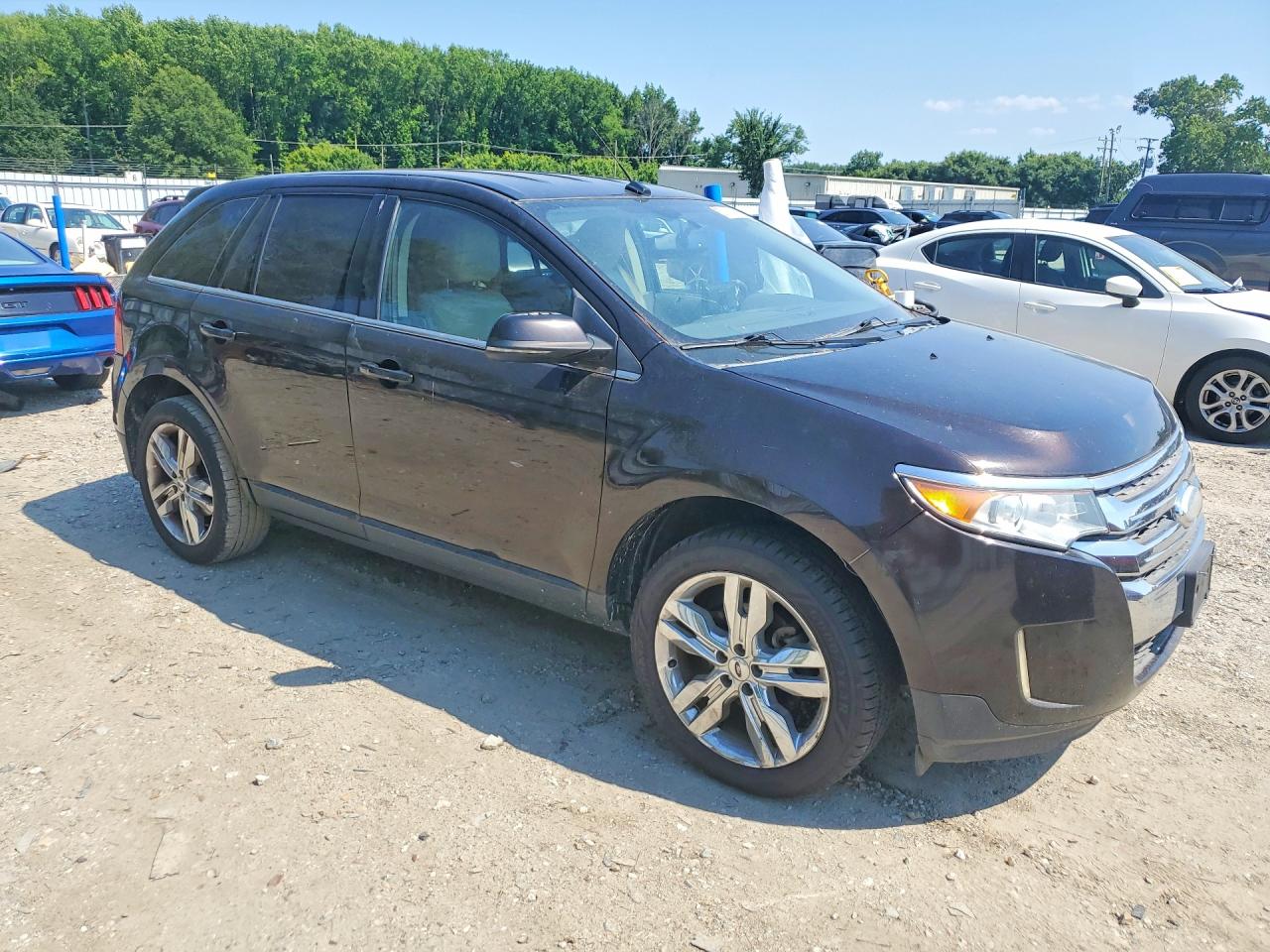 2013 Ford Edge Limited Фиолетовый vin: 2FMDK3KC3DBB41228