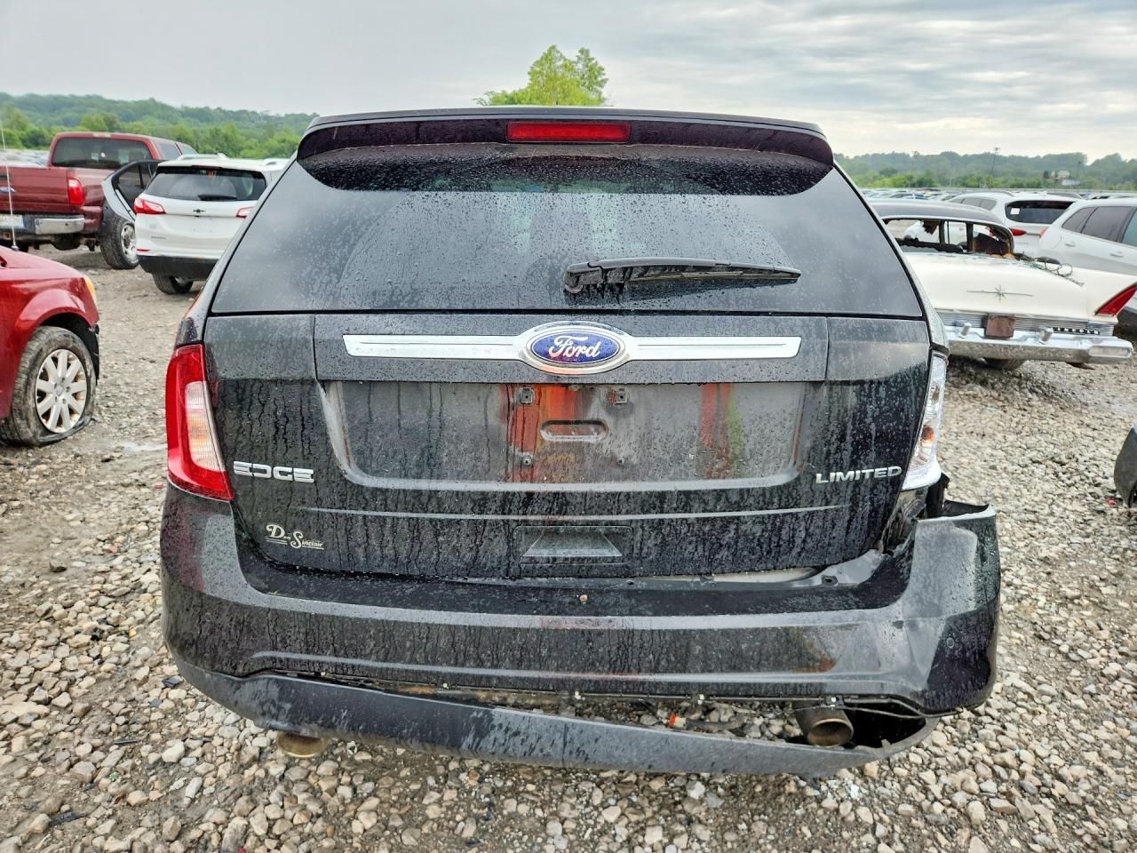2013 Ford Edge Limited Black vin: 2FMDK3KC3DBB53394