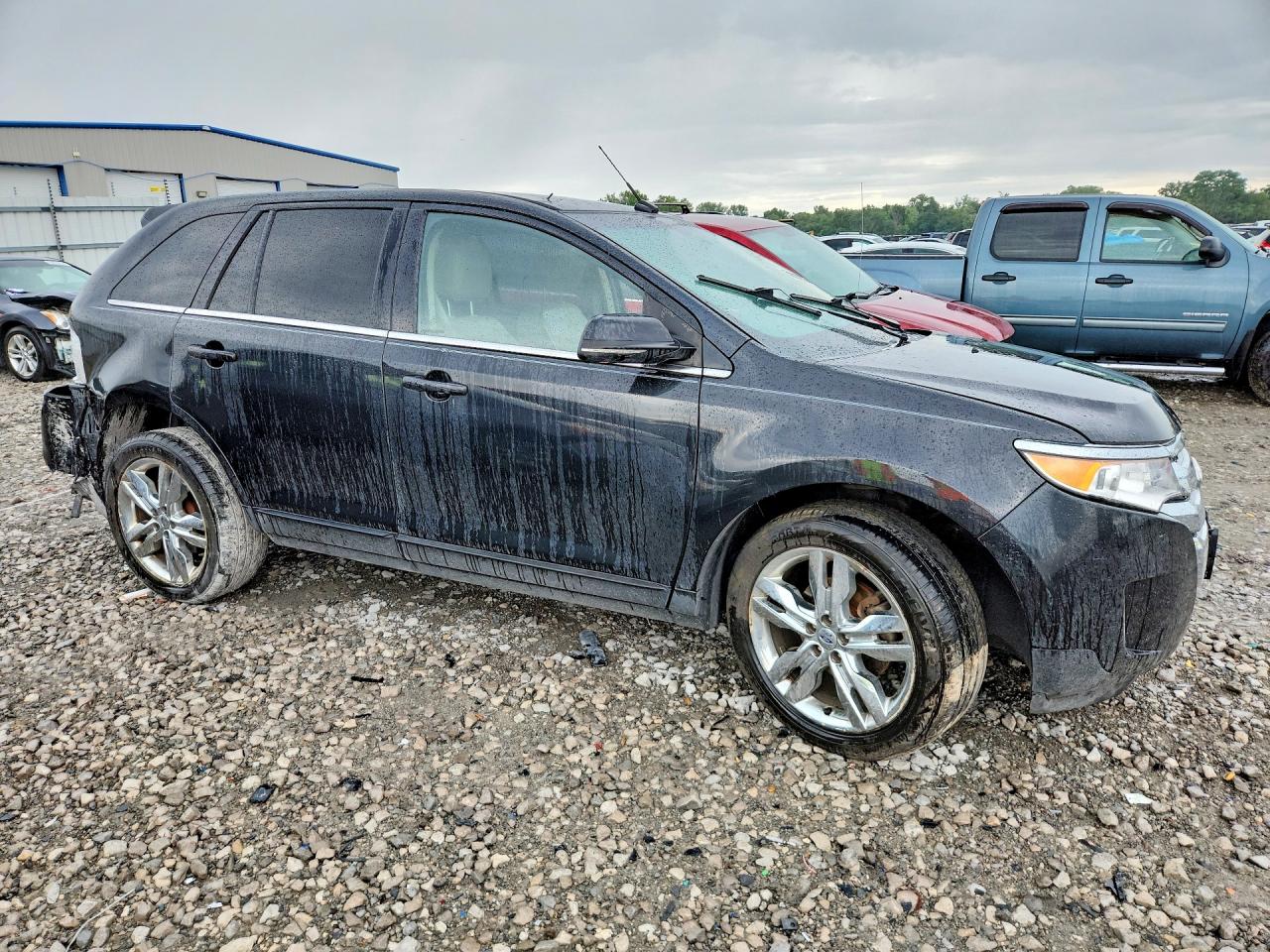 2013 Ford Edge Limited Black vin: 2FMDK3KC3DBB53394