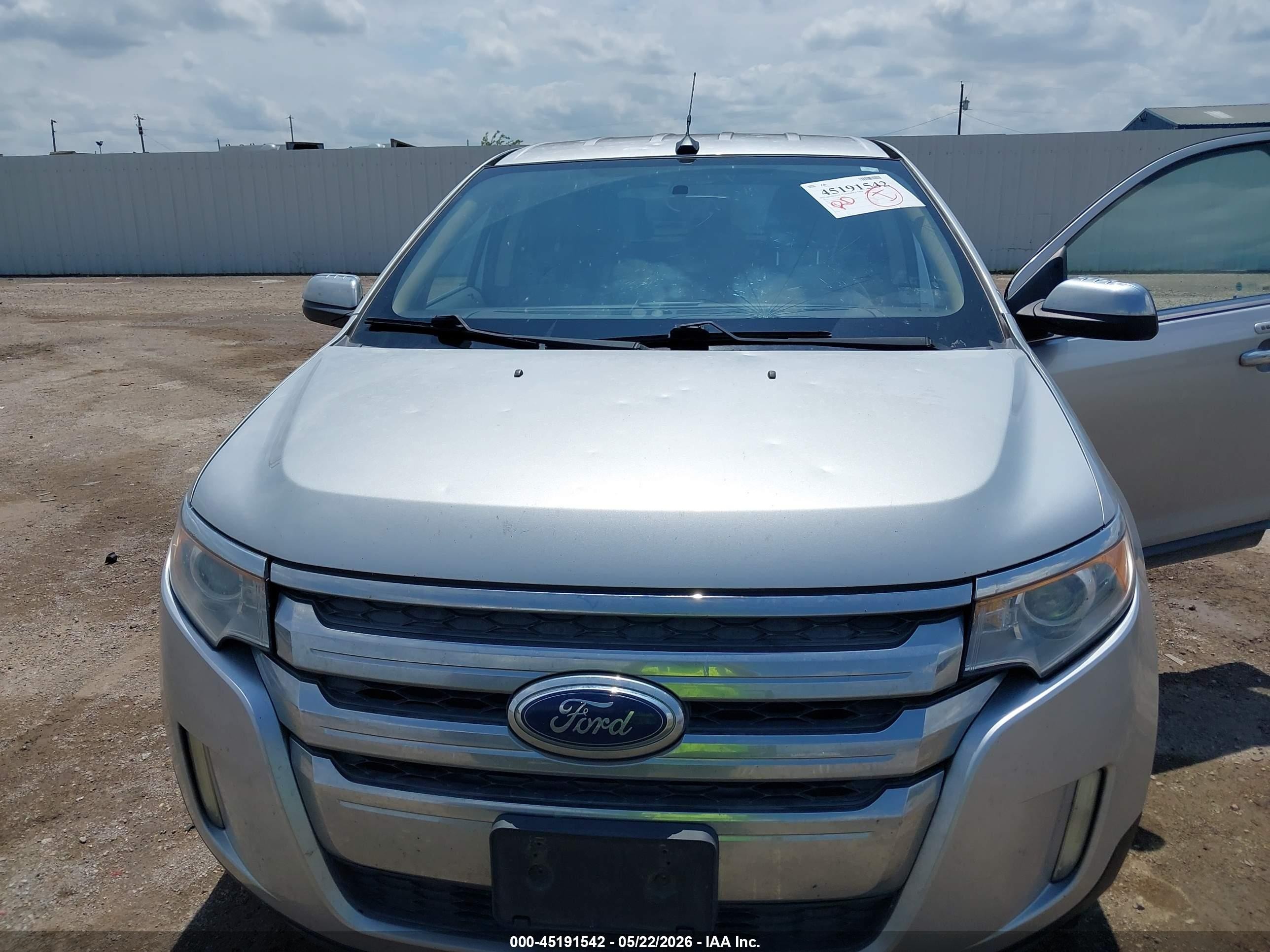 2013 Ford Edge Limited Silver vin: 2FMDK3KC3DBB54979