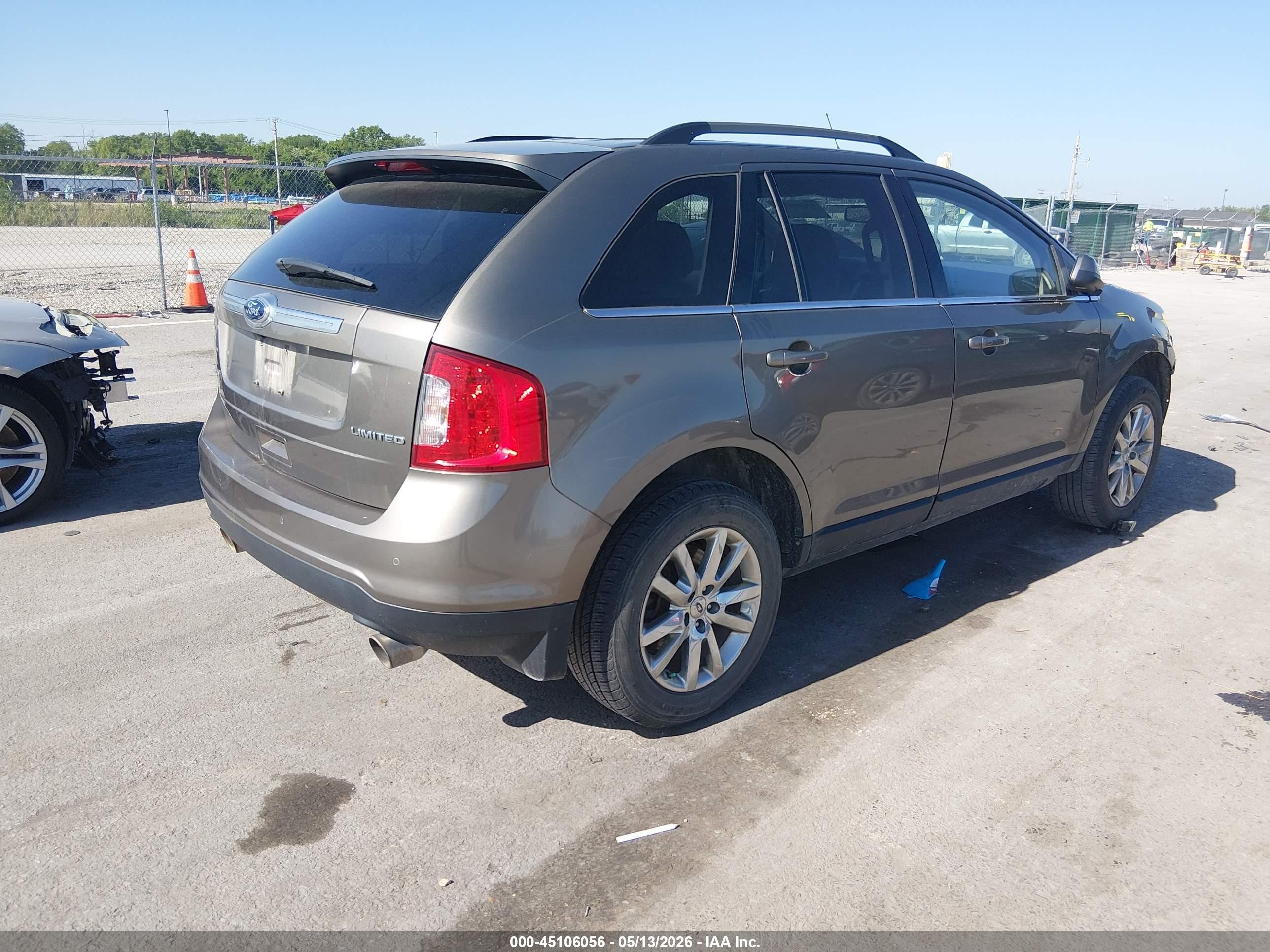 2013 Ford Edge Limited Gold vin: 2FMDK3KC3DBB73581