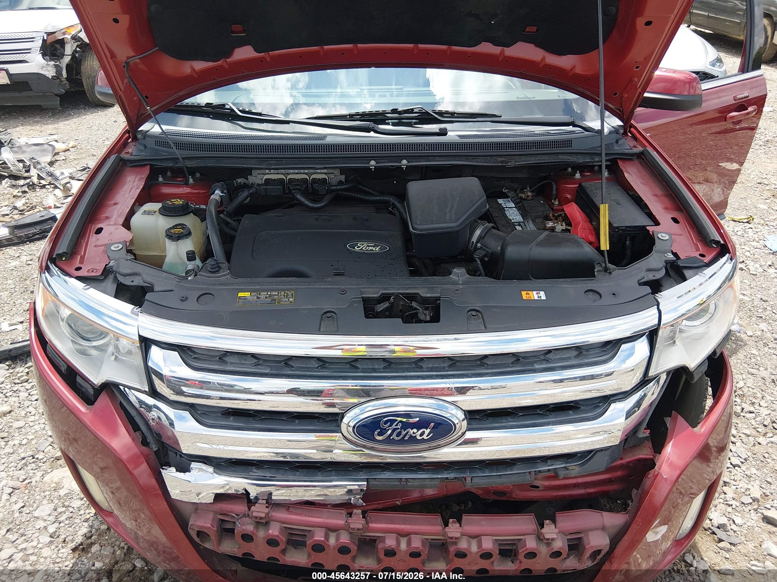 2013 Ford Edge Limited Gray vin: 2FMDK3KC3DBB97718