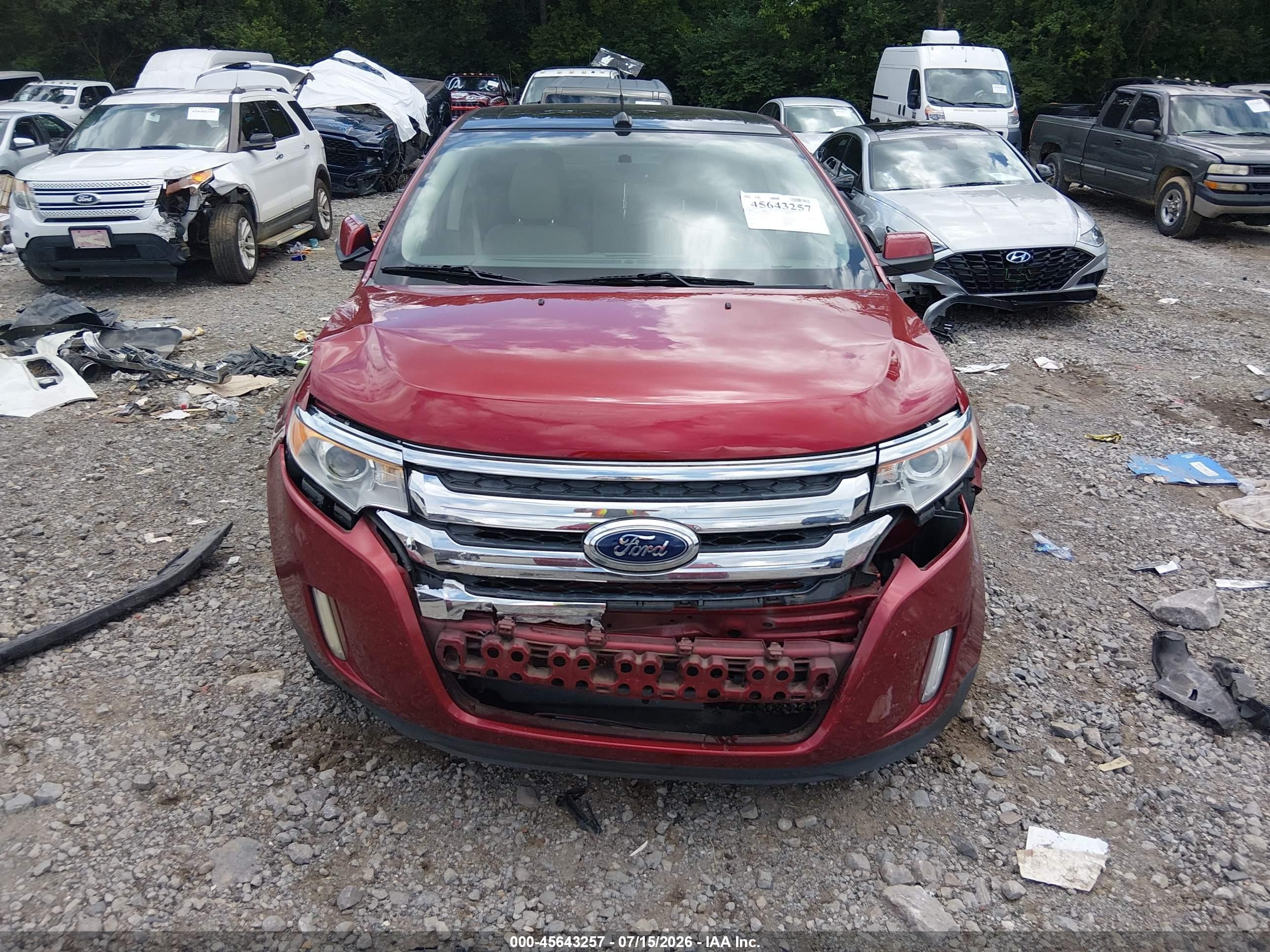 2013 Ford Edge Limited Gray vin: 2FMDK3KC3DBB97718