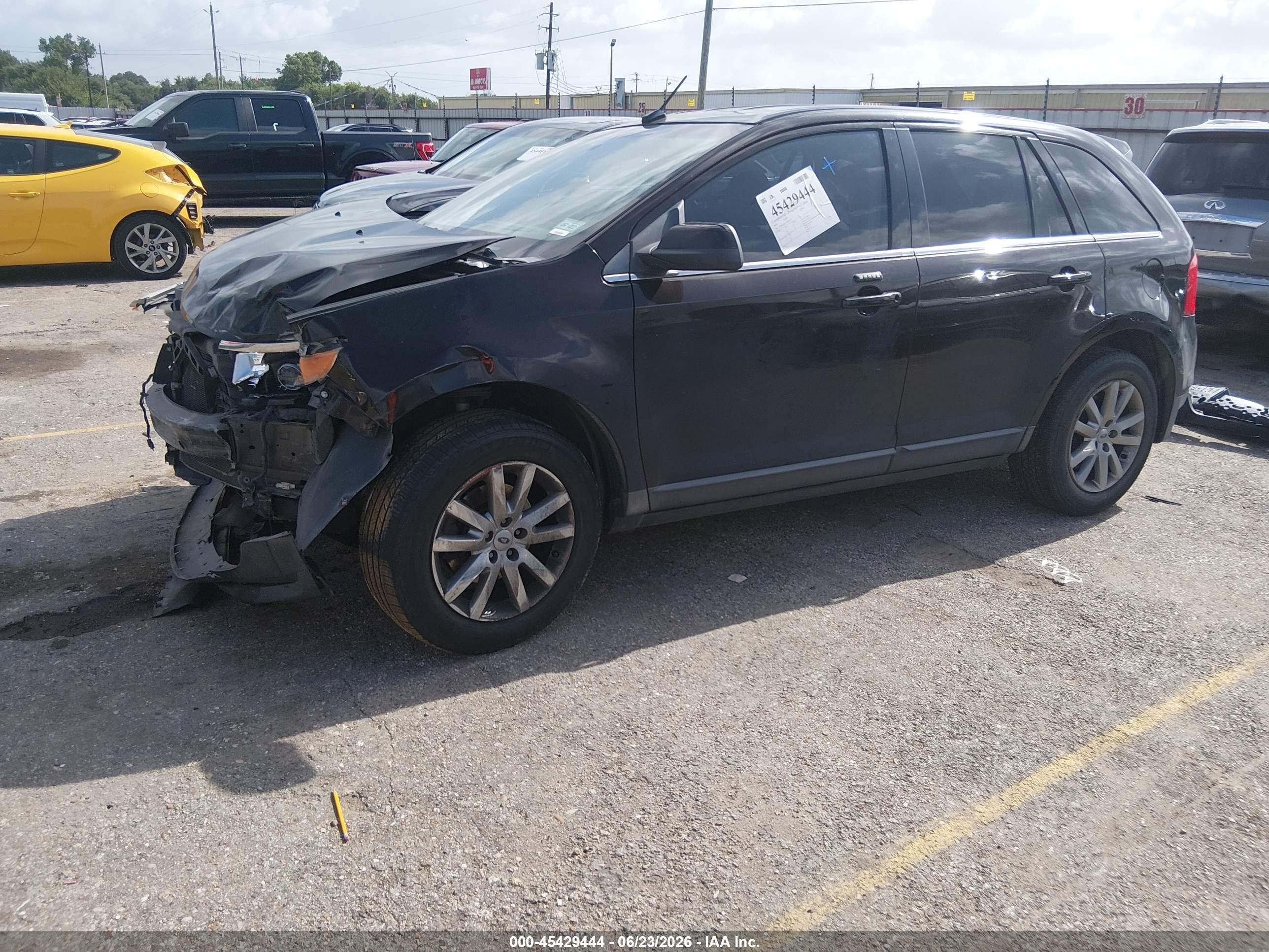 2013 Ford Edge Limited Black vin: 2FMDK3KC3DBB98531