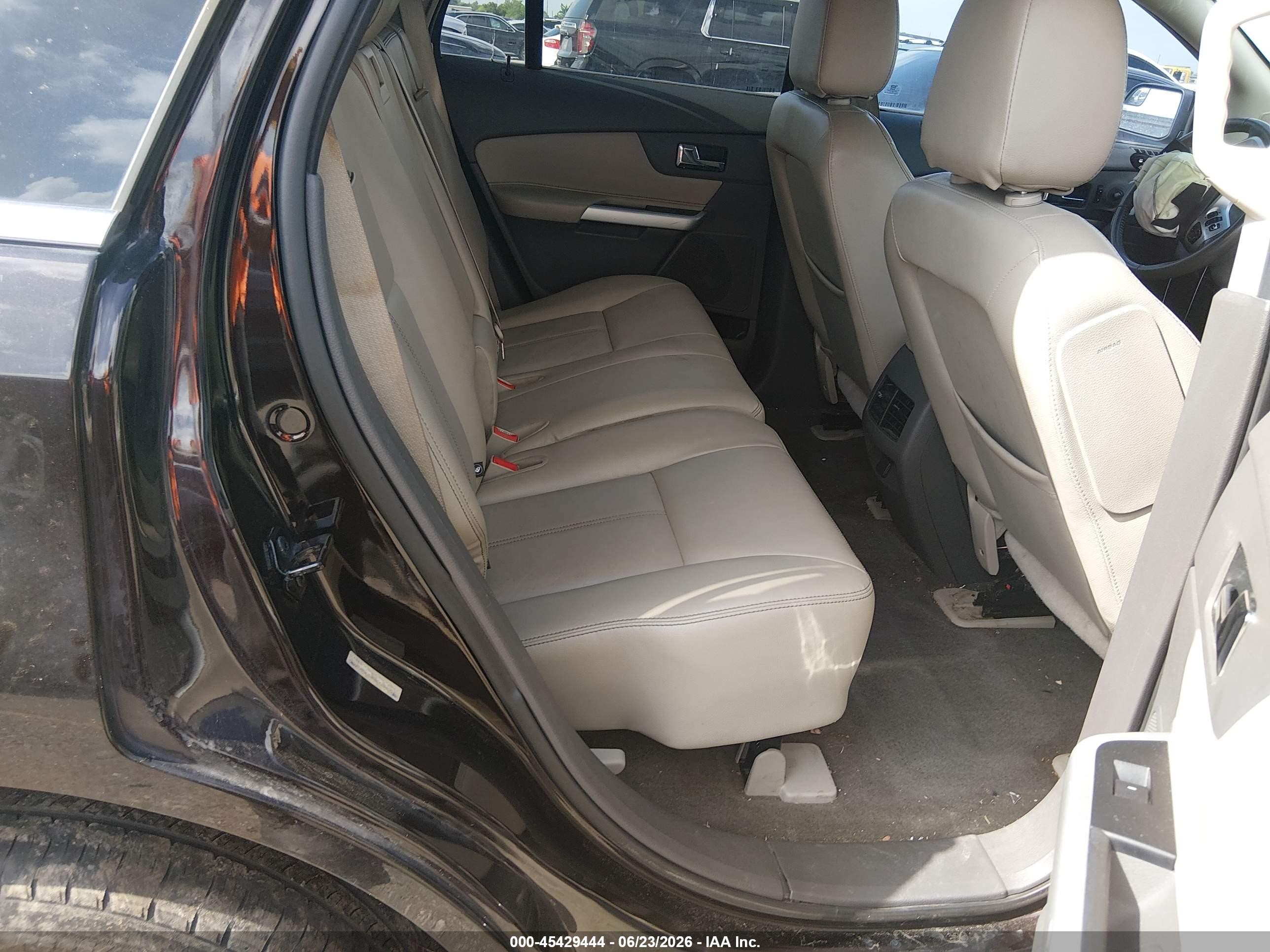 2013 Ford Edge Limited Black vin: 2FMDK3KC3DBB98531